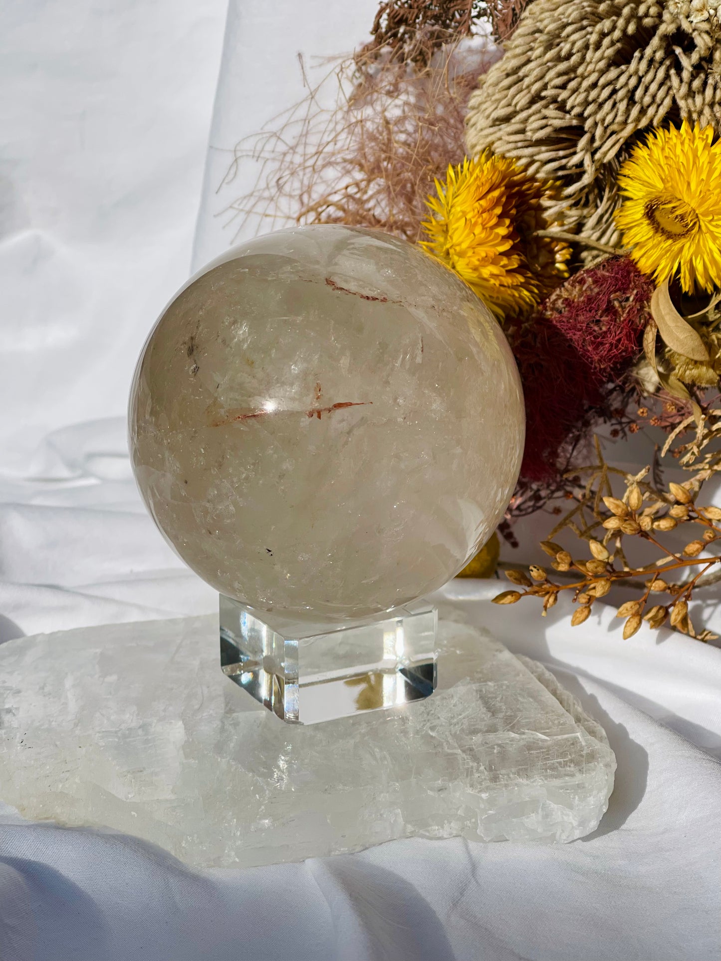 Clear Quartz Sphere