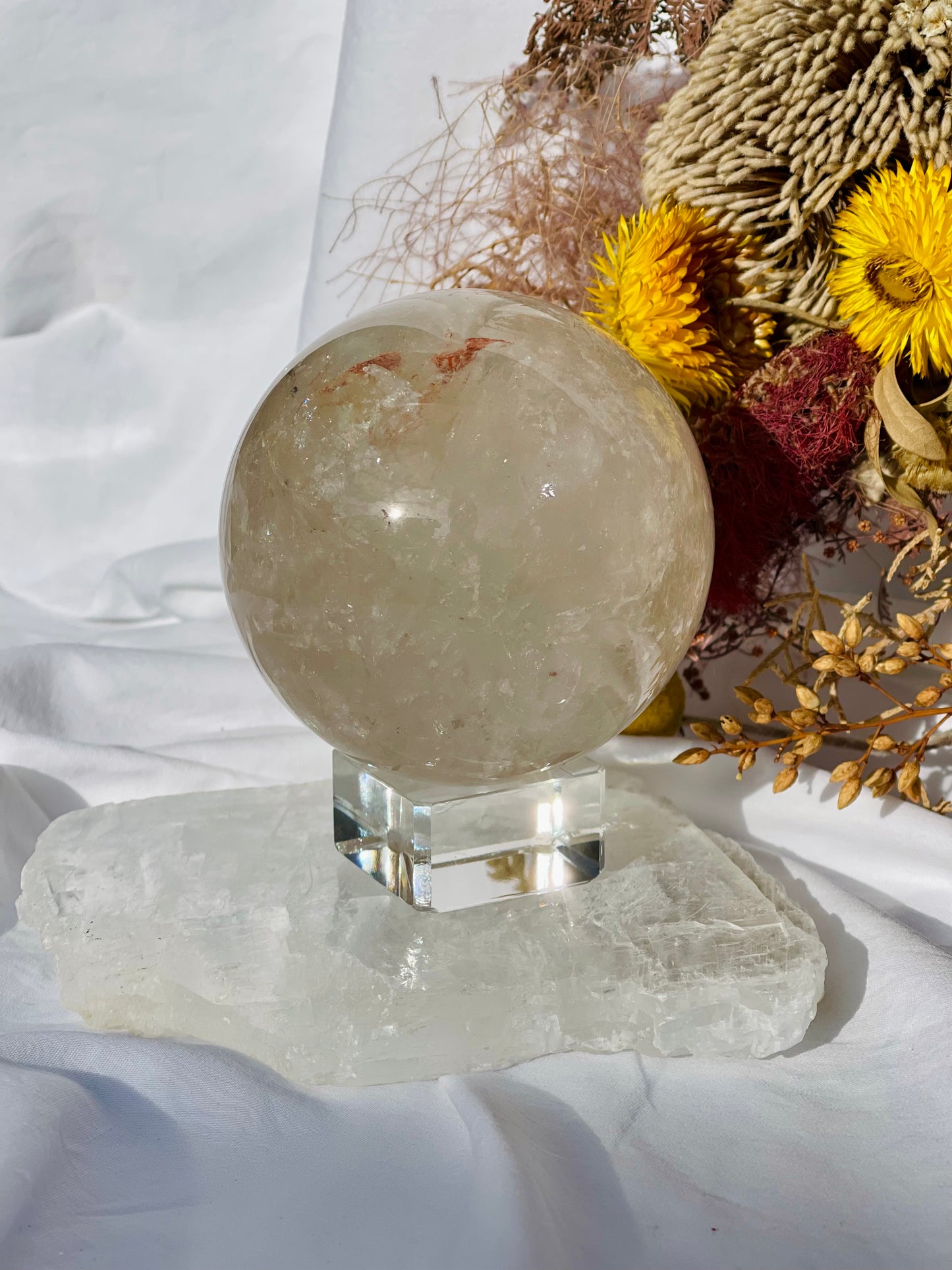 Clear Quartz Sphere