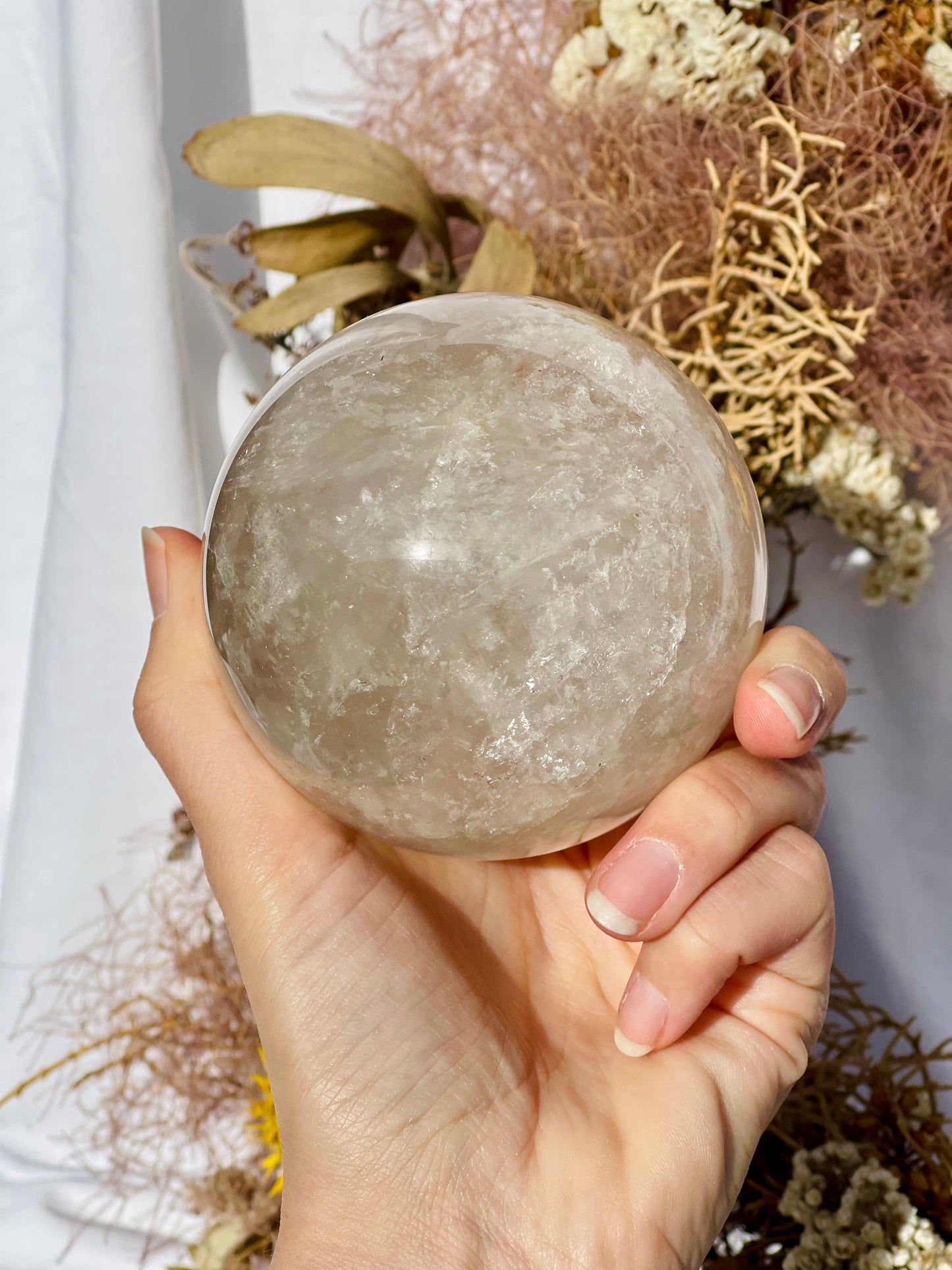 Clear Quartz Sphere