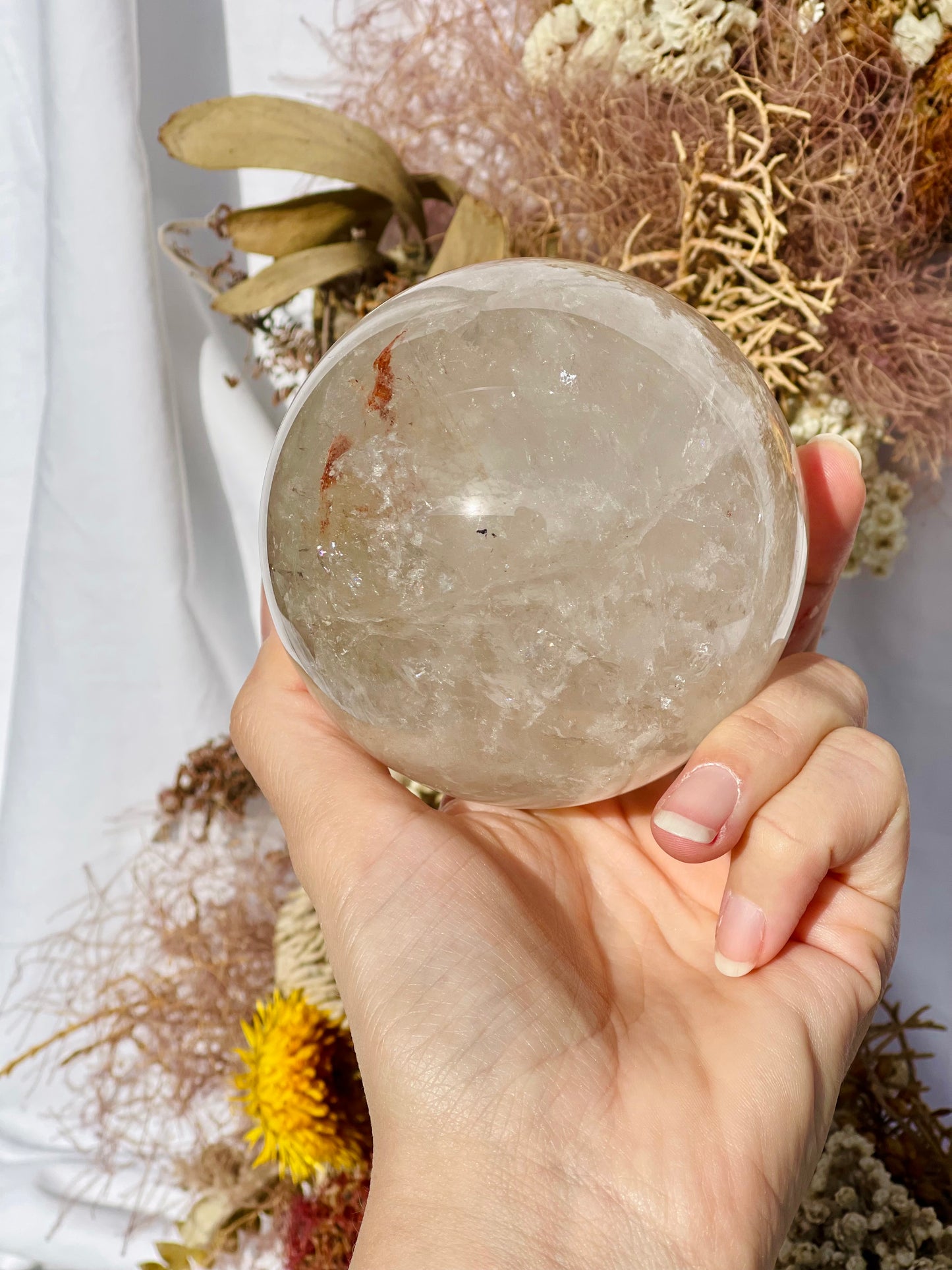 Clear Quartz Sphere