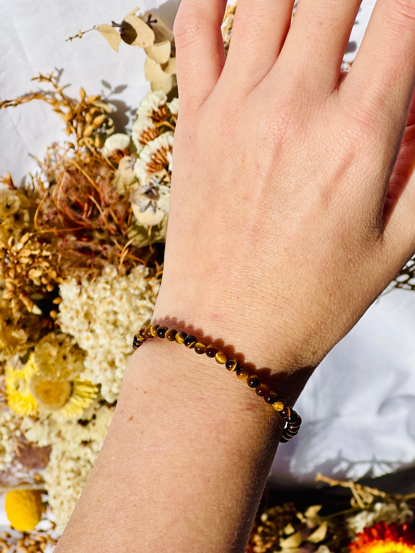 Tiger Eye bracelet | 4mm