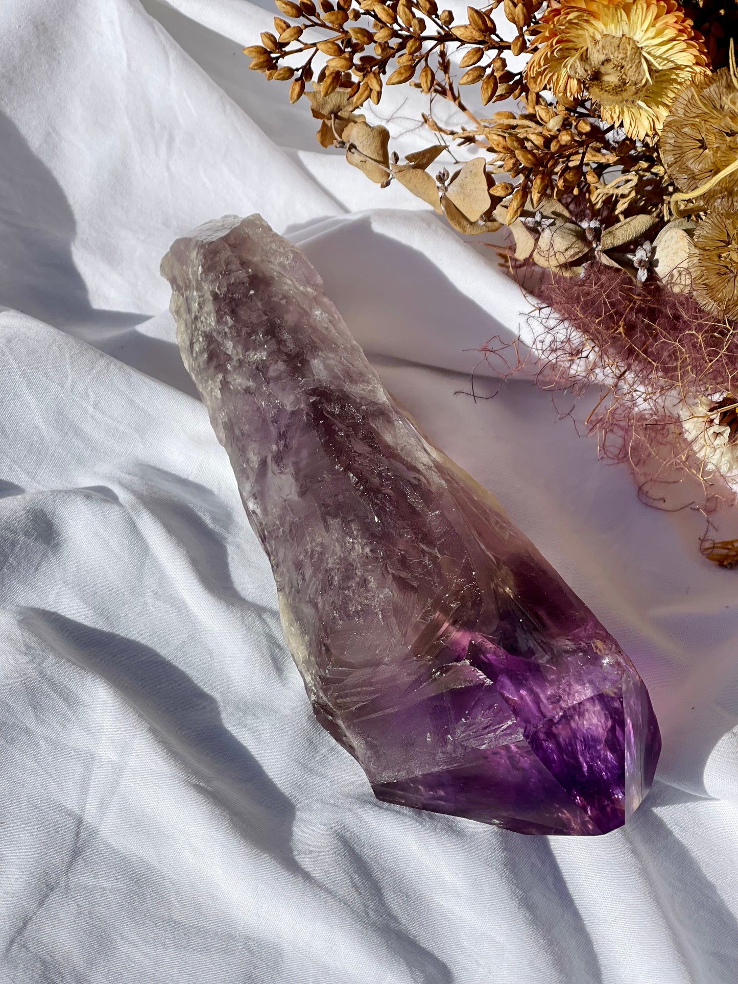 Natural Smokey Ametrine Wand #1