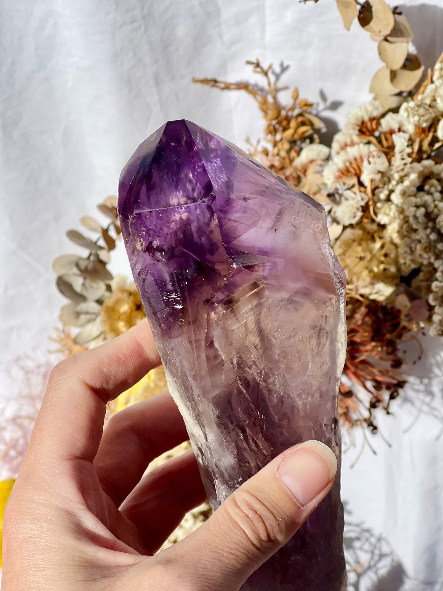 Natural Smokey Ametrine Wand #1