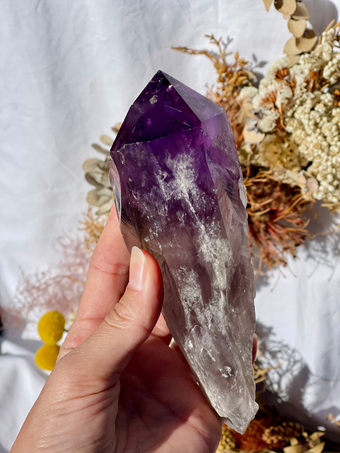 Natural Smokey Ametrine Wand #2