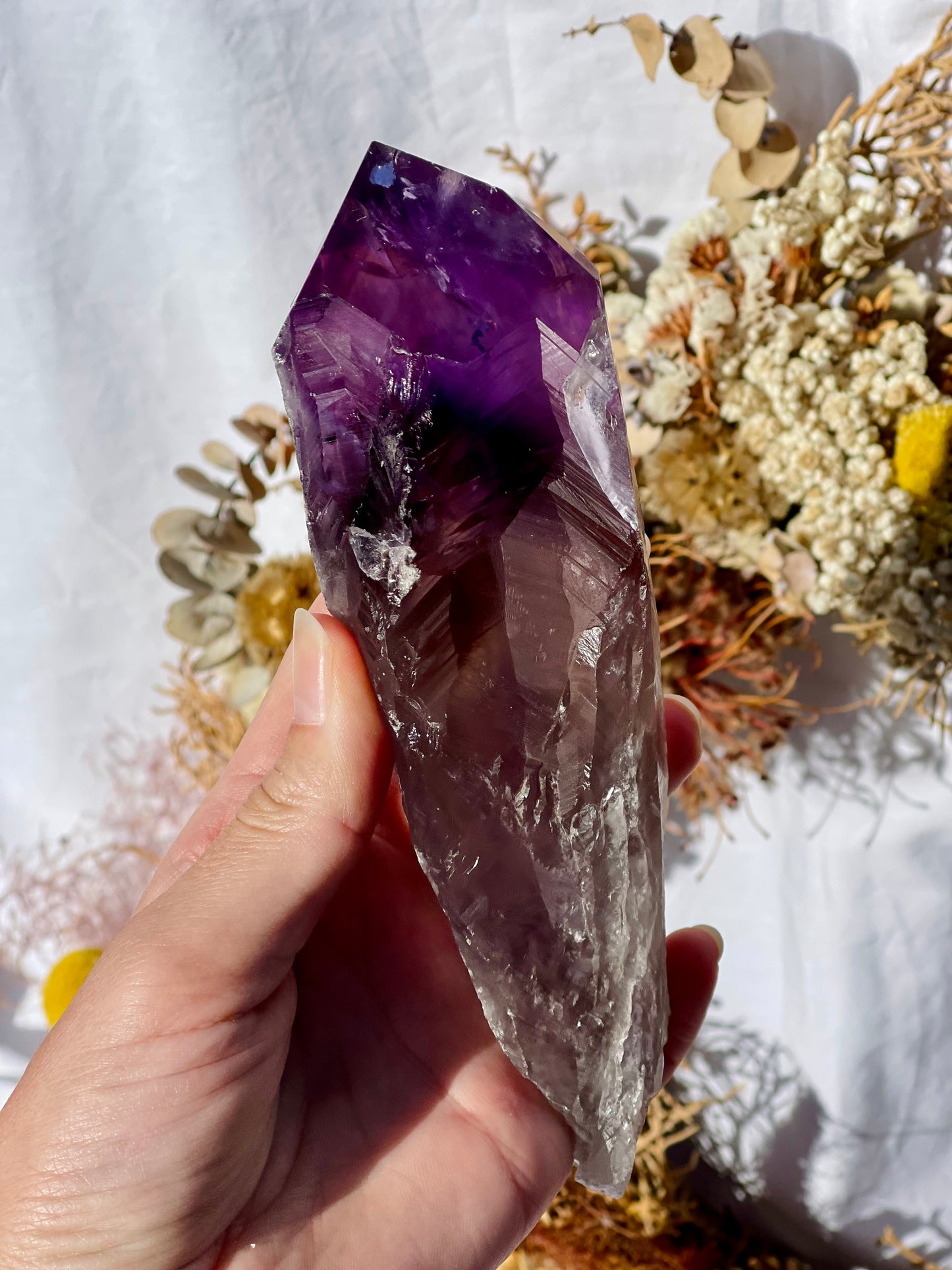 Natural Smokey Ametrine Wand #2