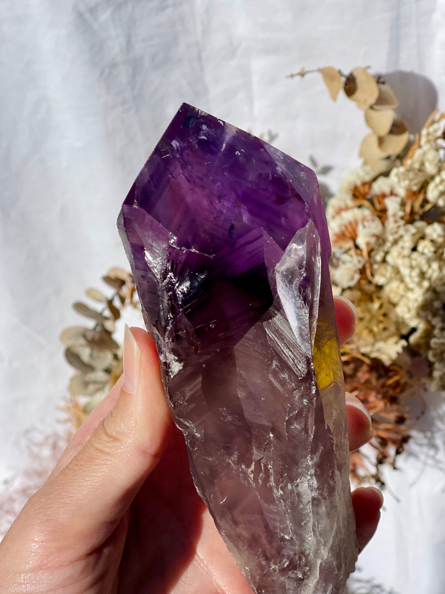 Natural Smokey Ametrine Wand #2