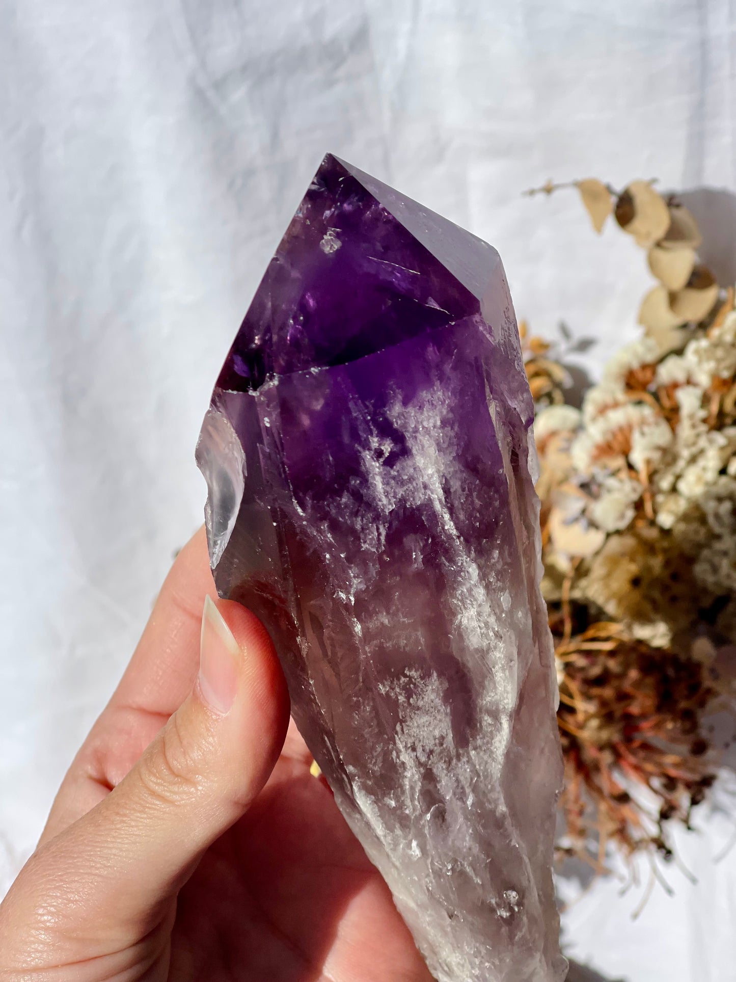 Natural Smokey Ametrine Wand #2