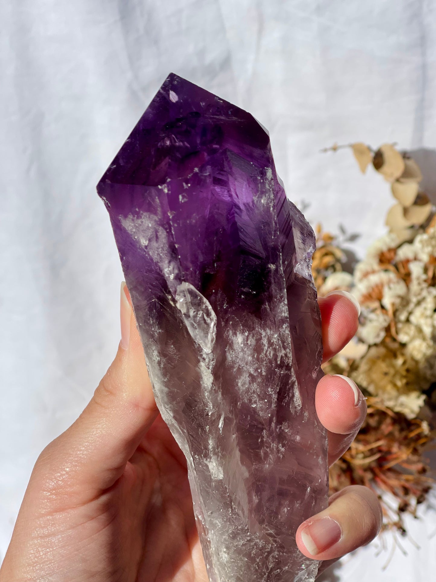 Natural Smokey Ametrine Wand #2
