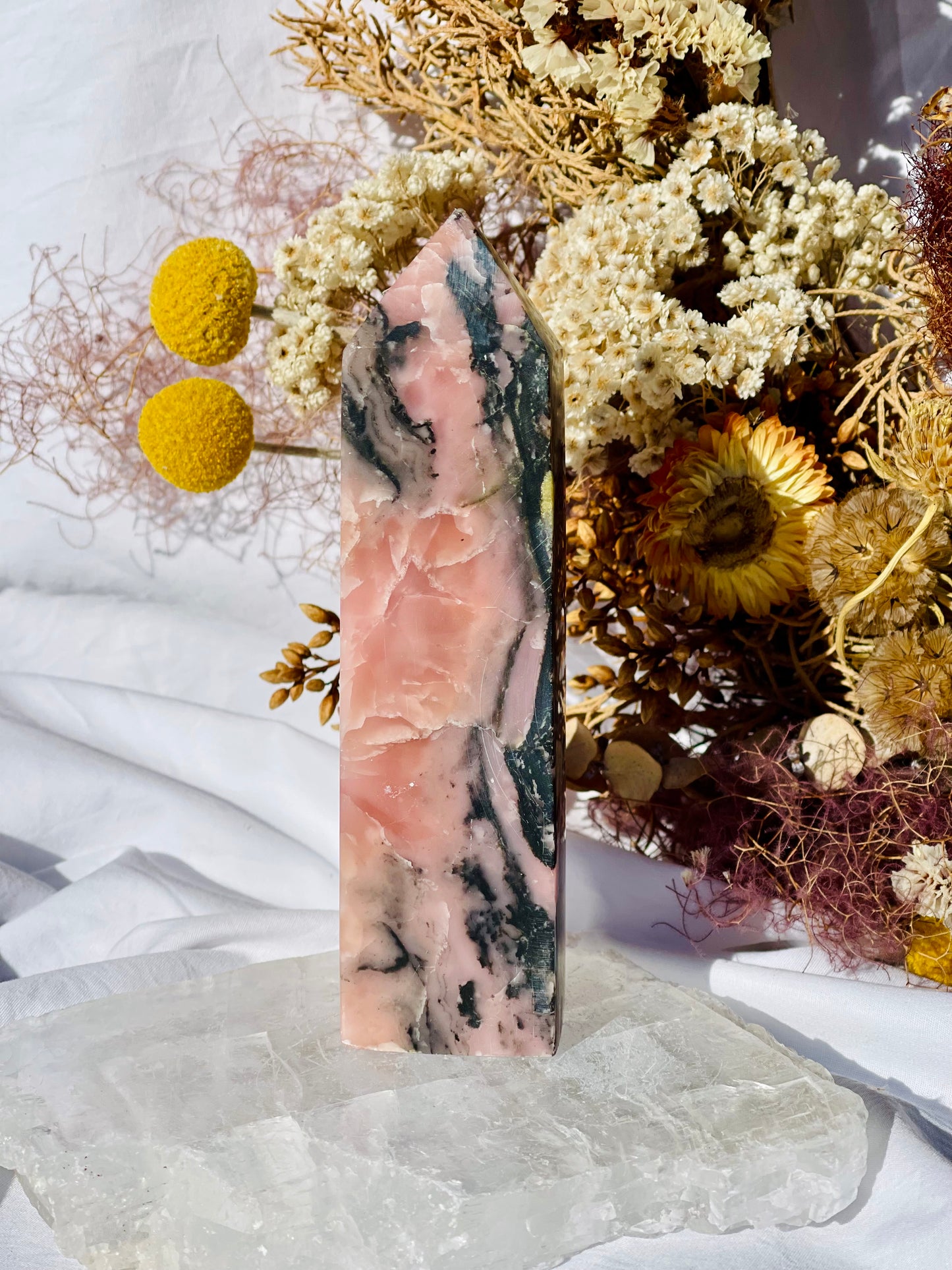 Peruvian Pink Opal Point
