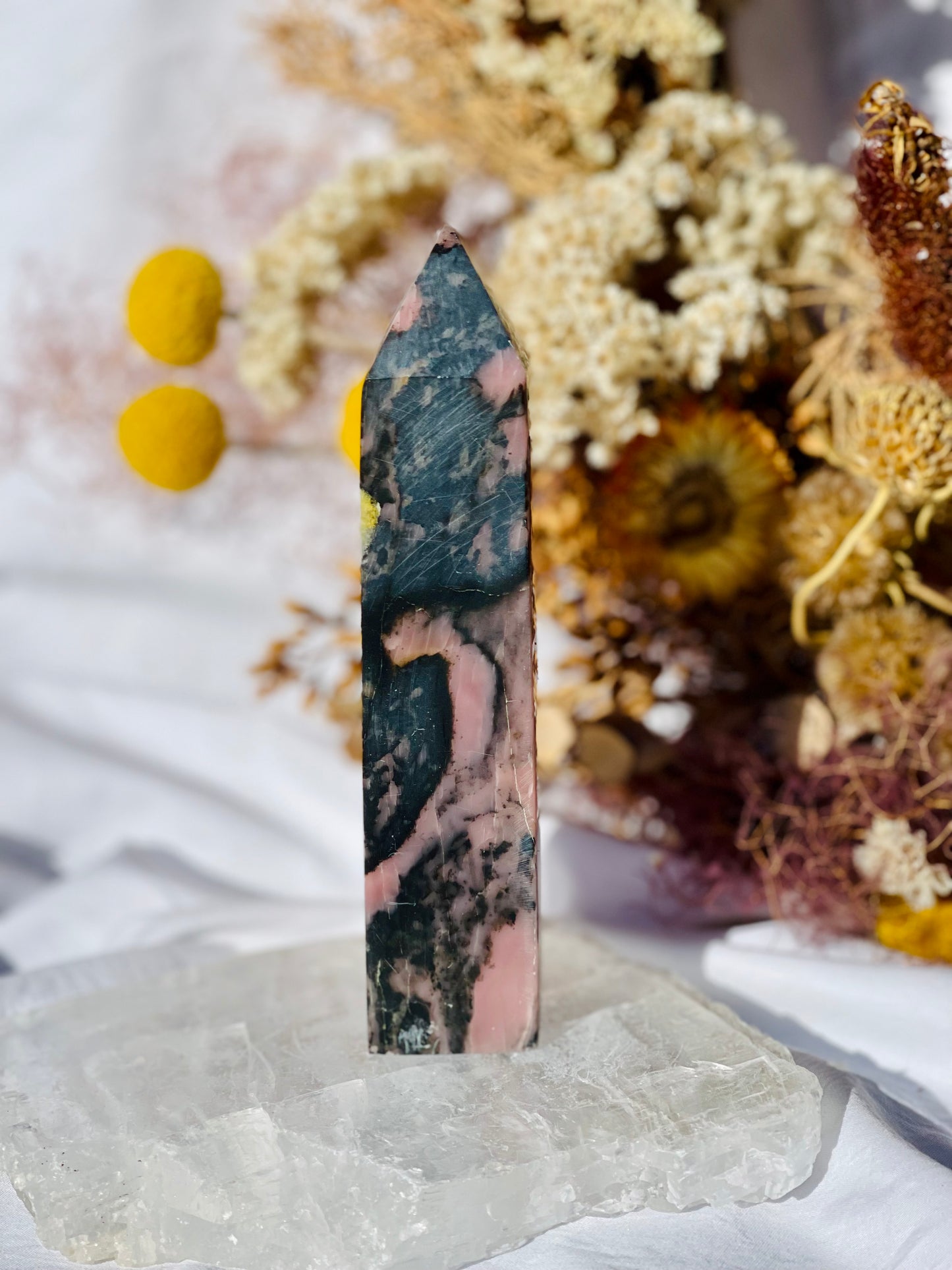 Peruvian Pink Opal Point