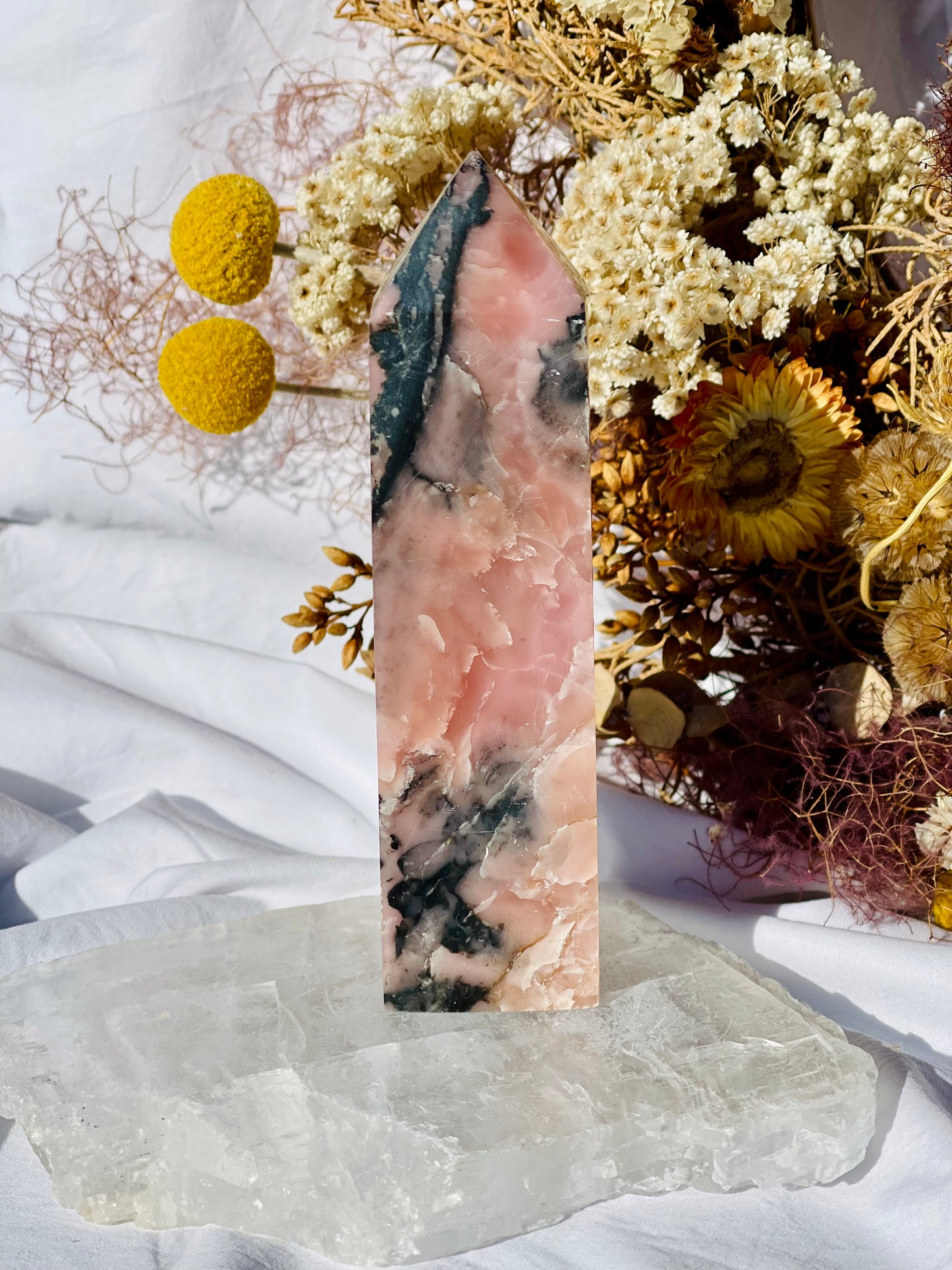 Peruvian Pink Opal Point