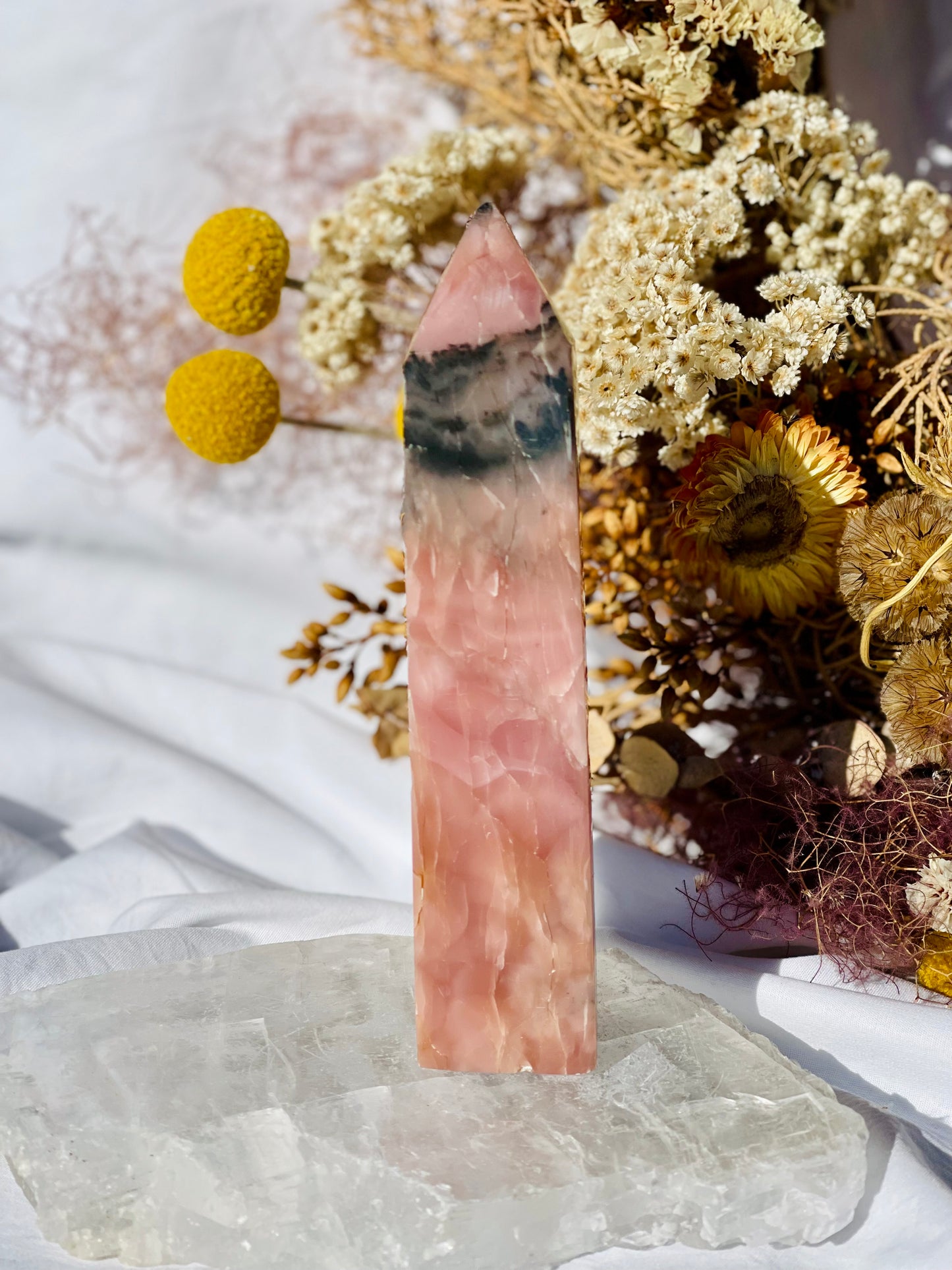 Peruvian Pink Opal Point