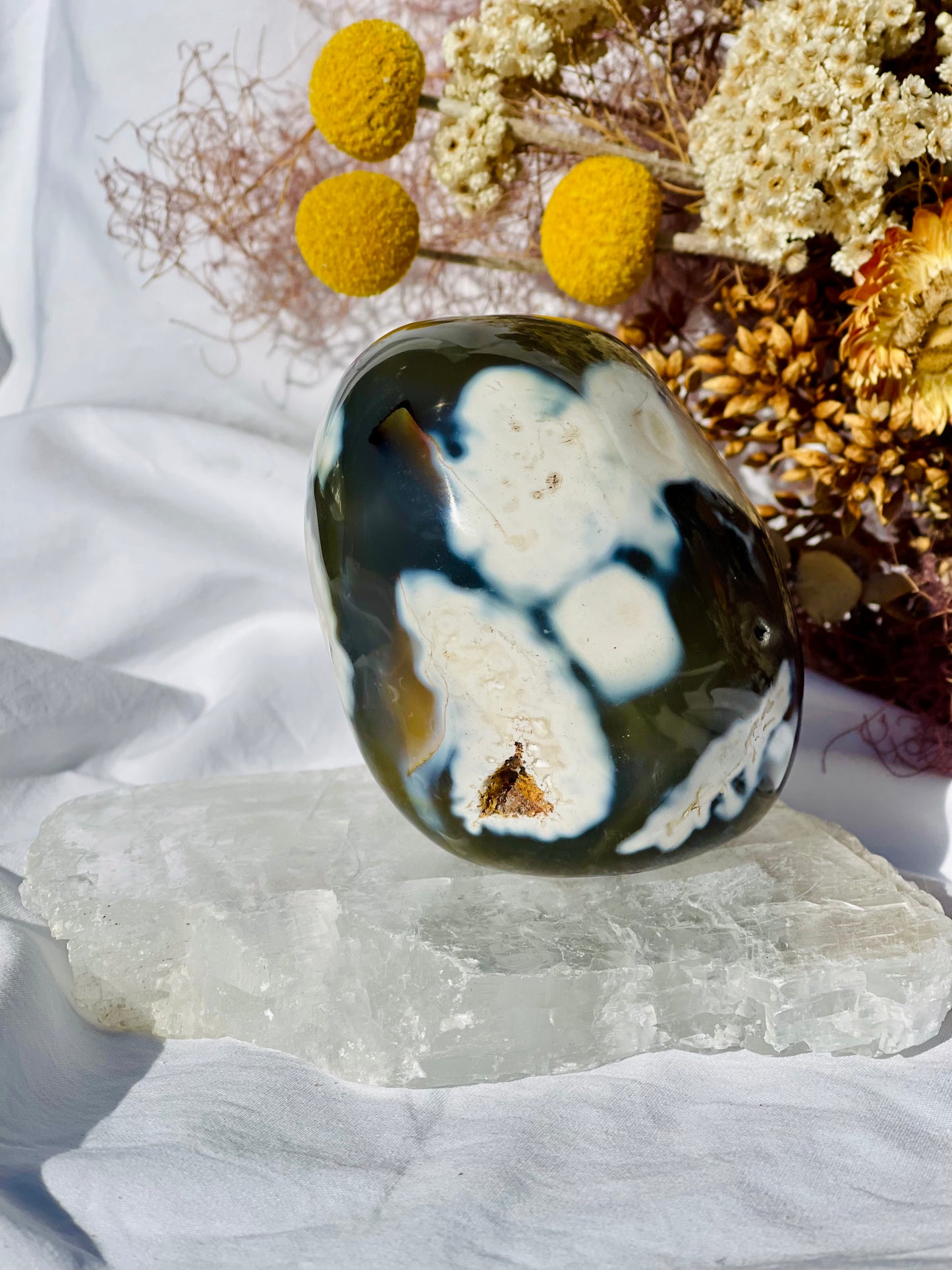 Orca Agate Freeform