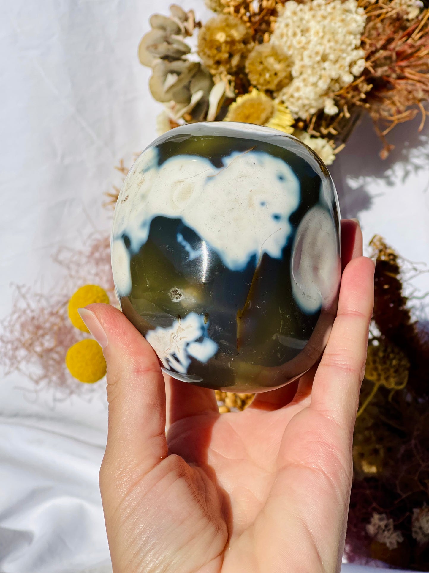 Orca Agate Freeform