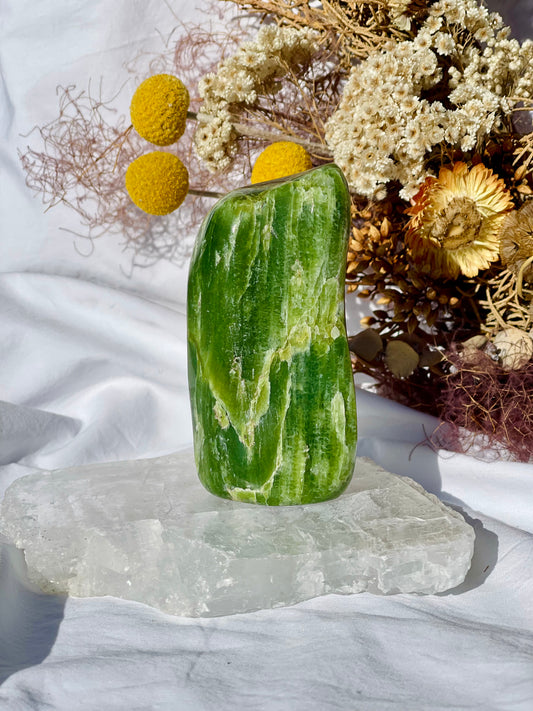 Green Tremolite Freeform