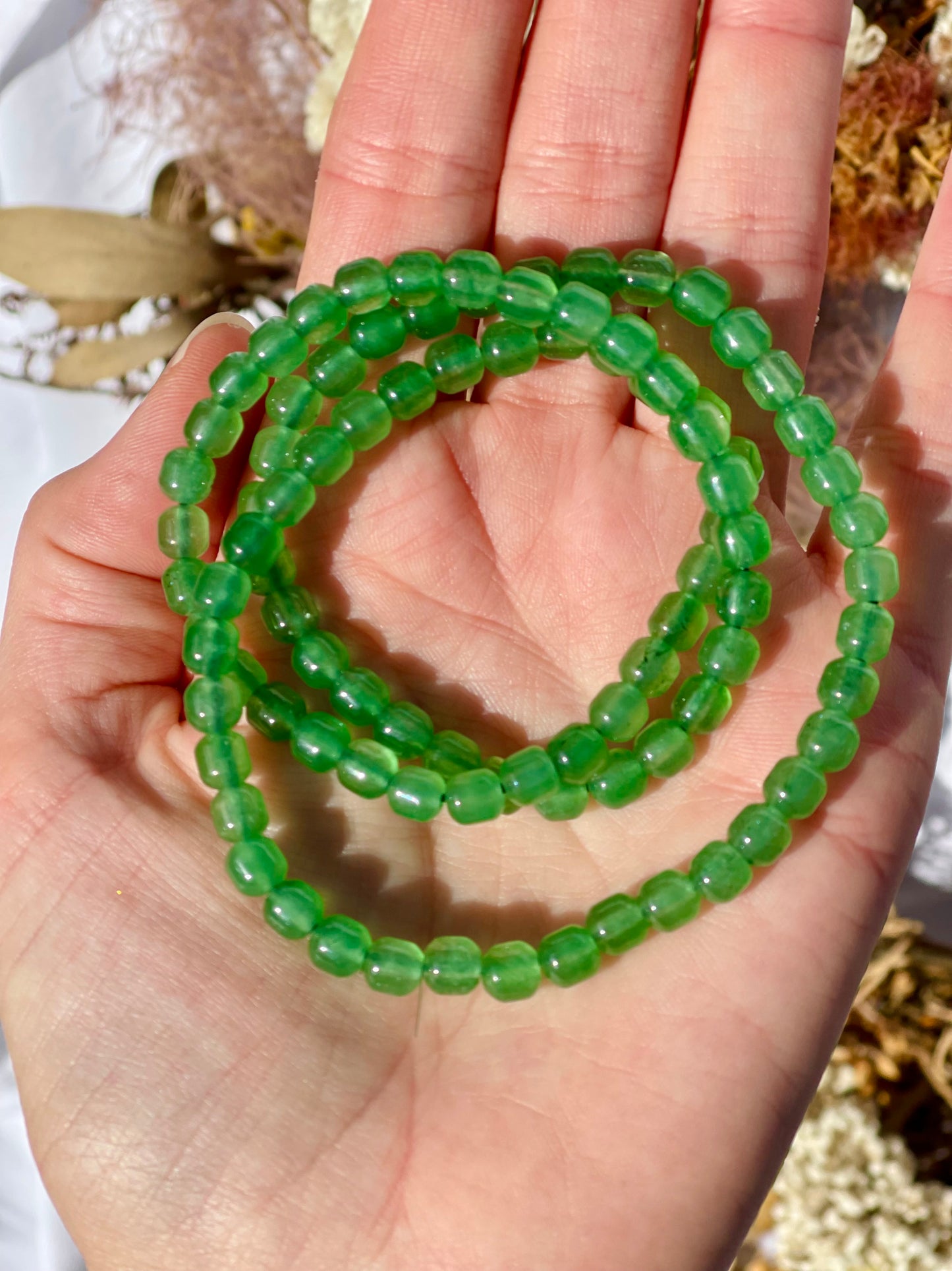 Green Aventurine Wrap Bracelet