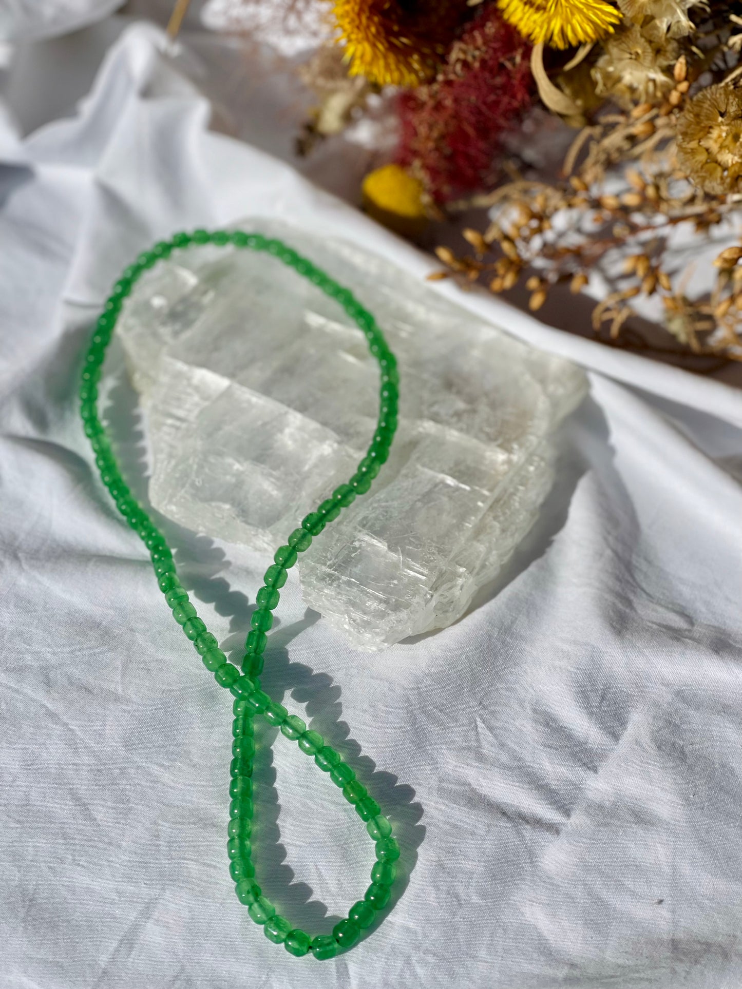 Green Aventurine Wrap Bracelet