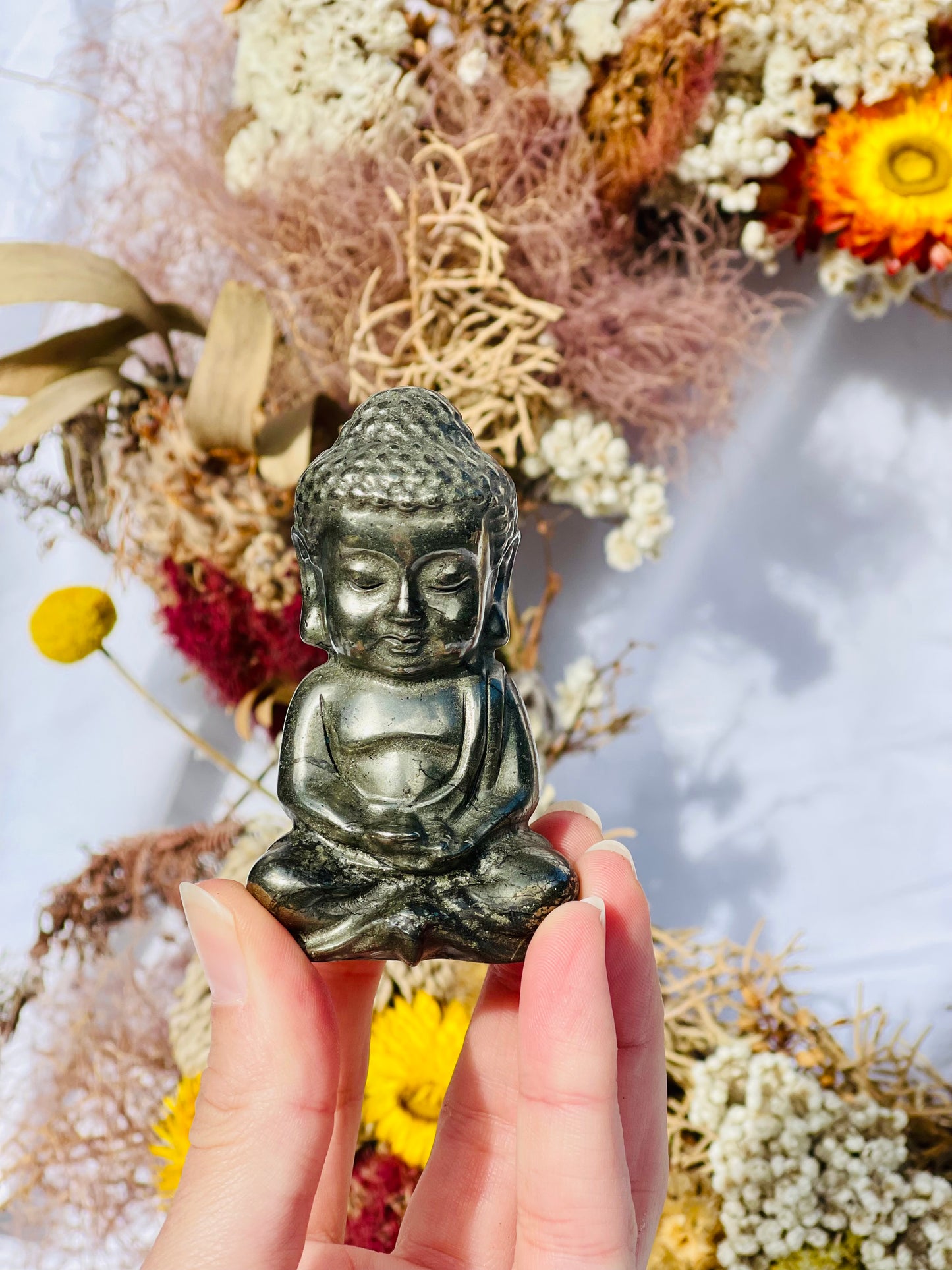 Pyrite Buddha B