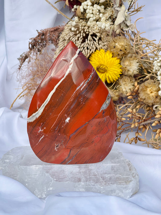 Red Jasper Flame B