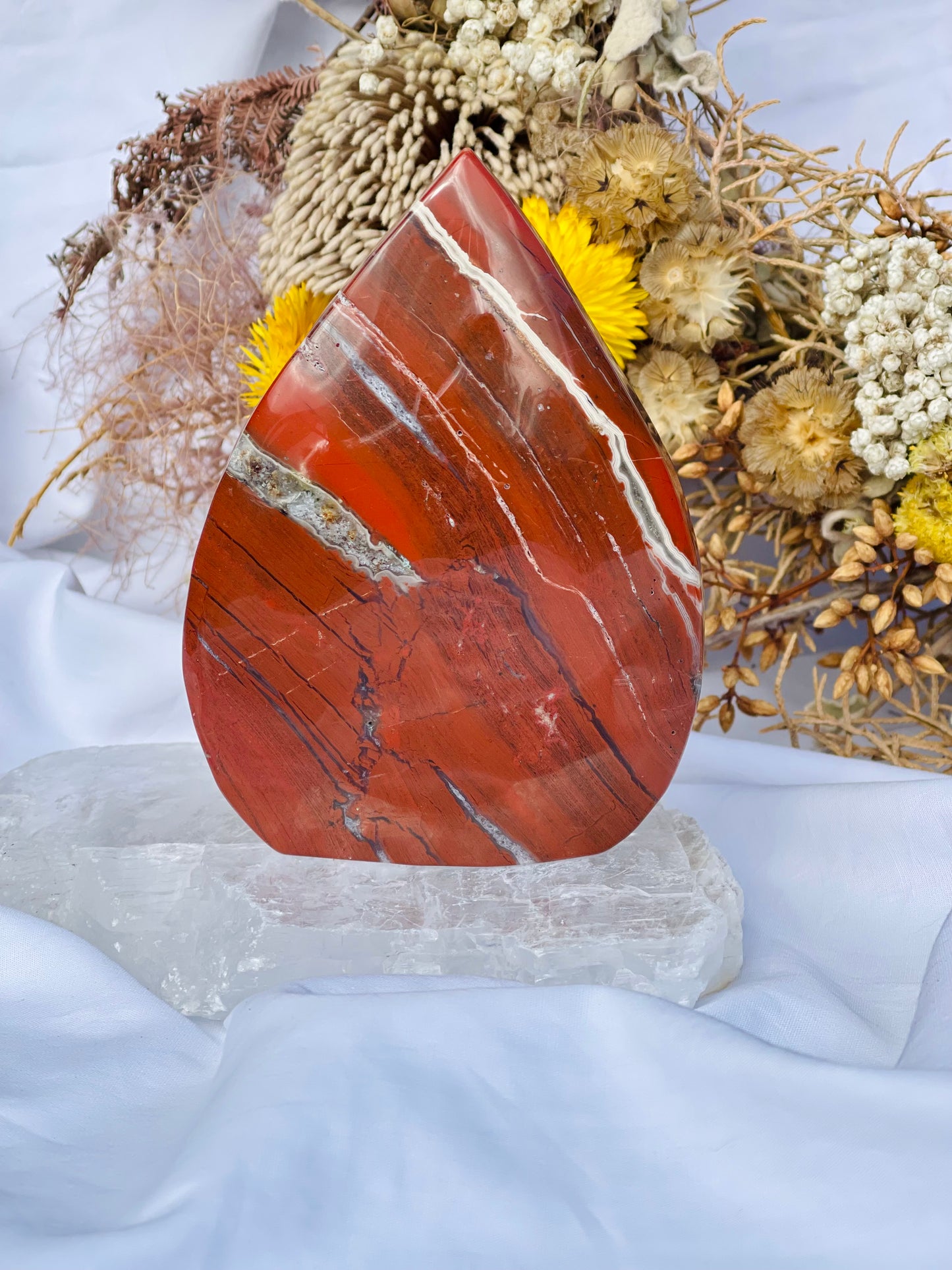 Red Jasper Flame B