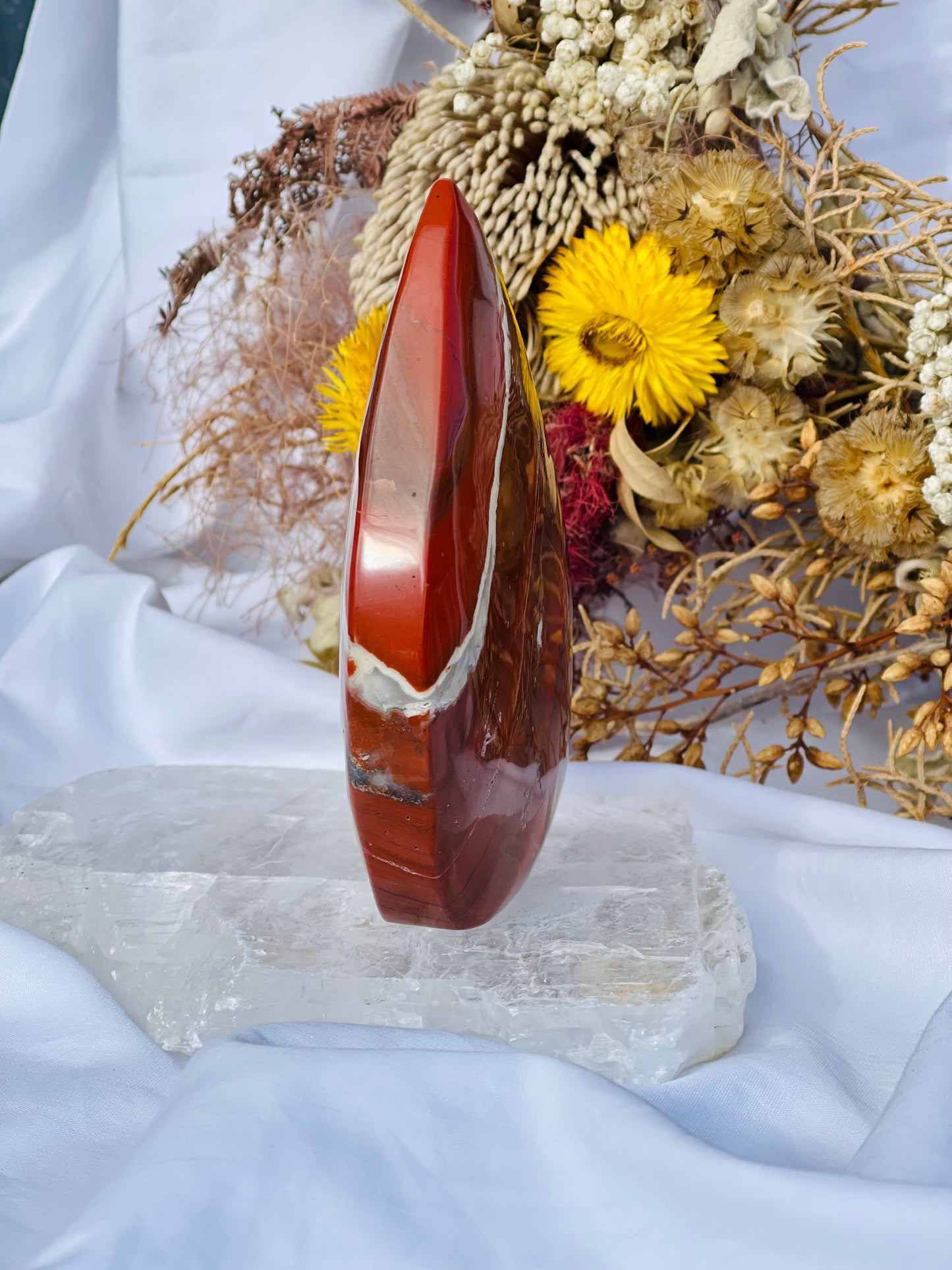 Red Jasper Flame B
