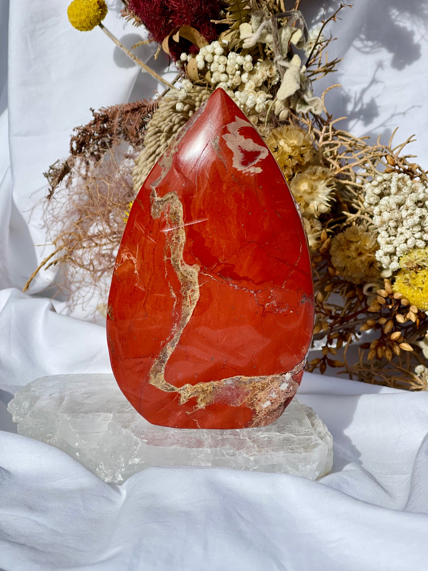 Red Jasper Flame A