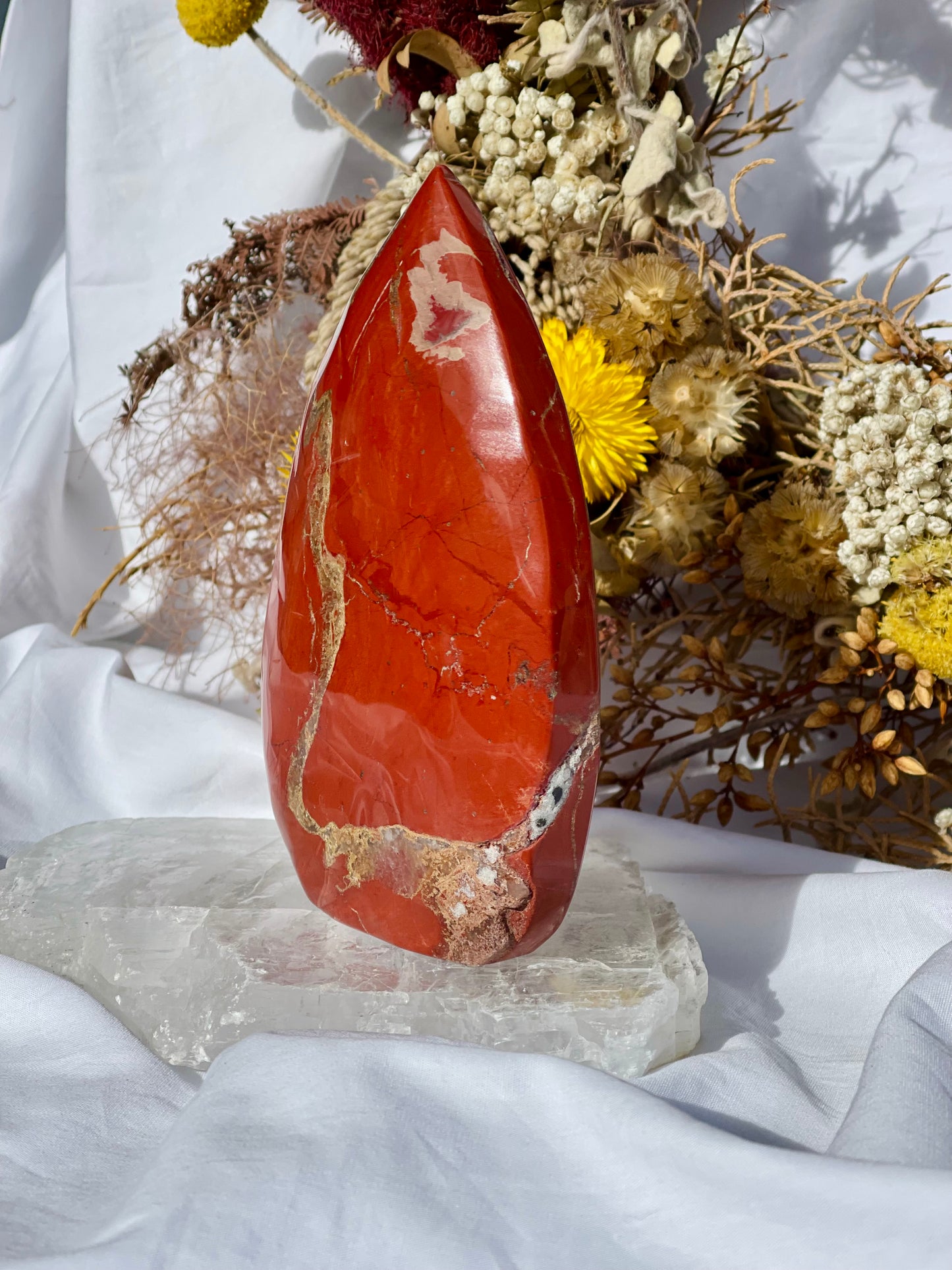 Red Jasper Flame A
