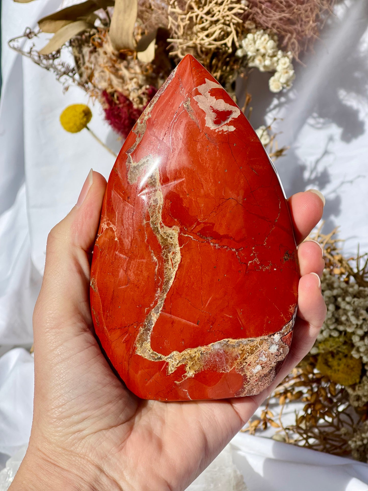 Red Jasper Flame A