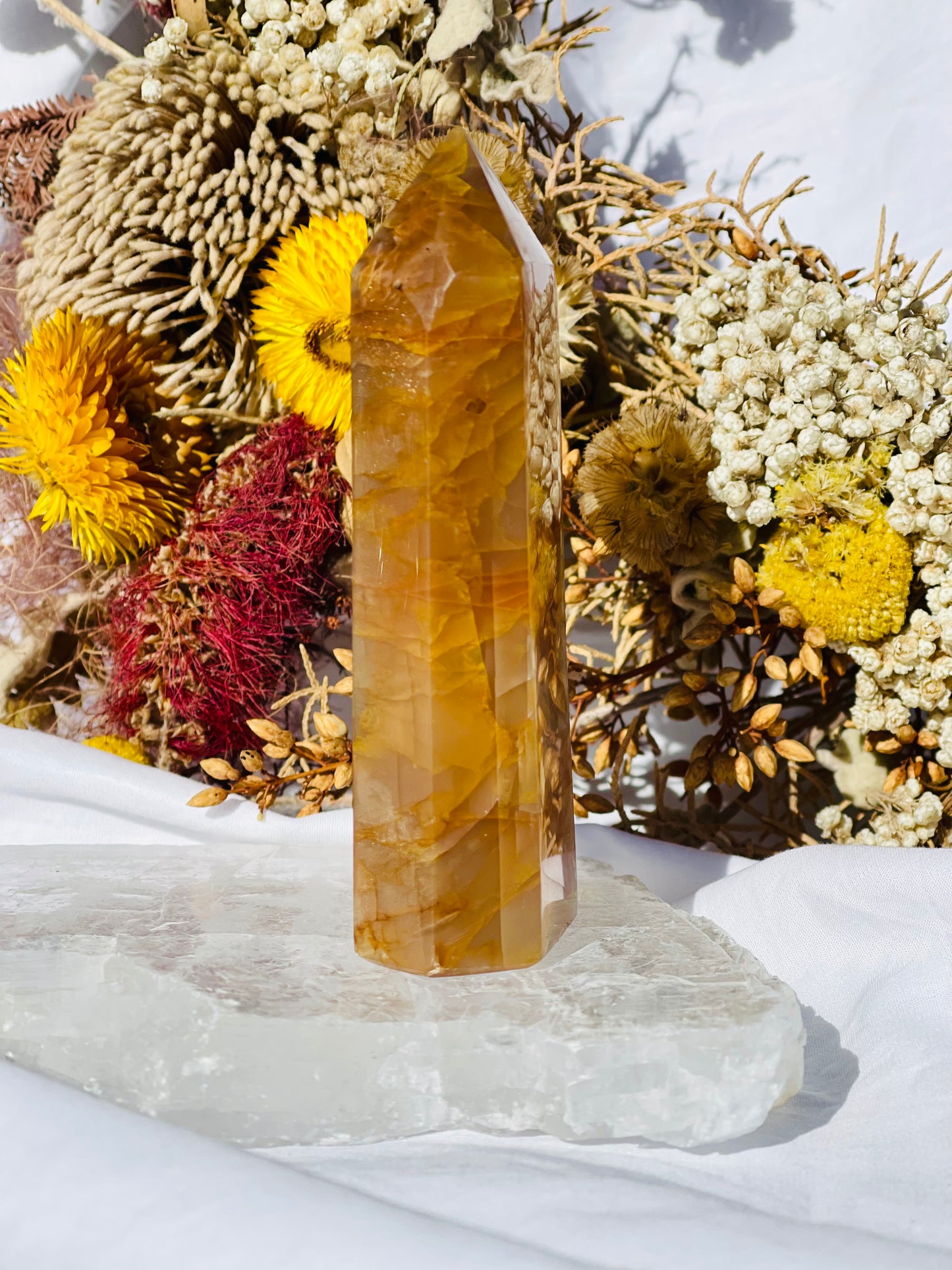 Peach Moonstone Point