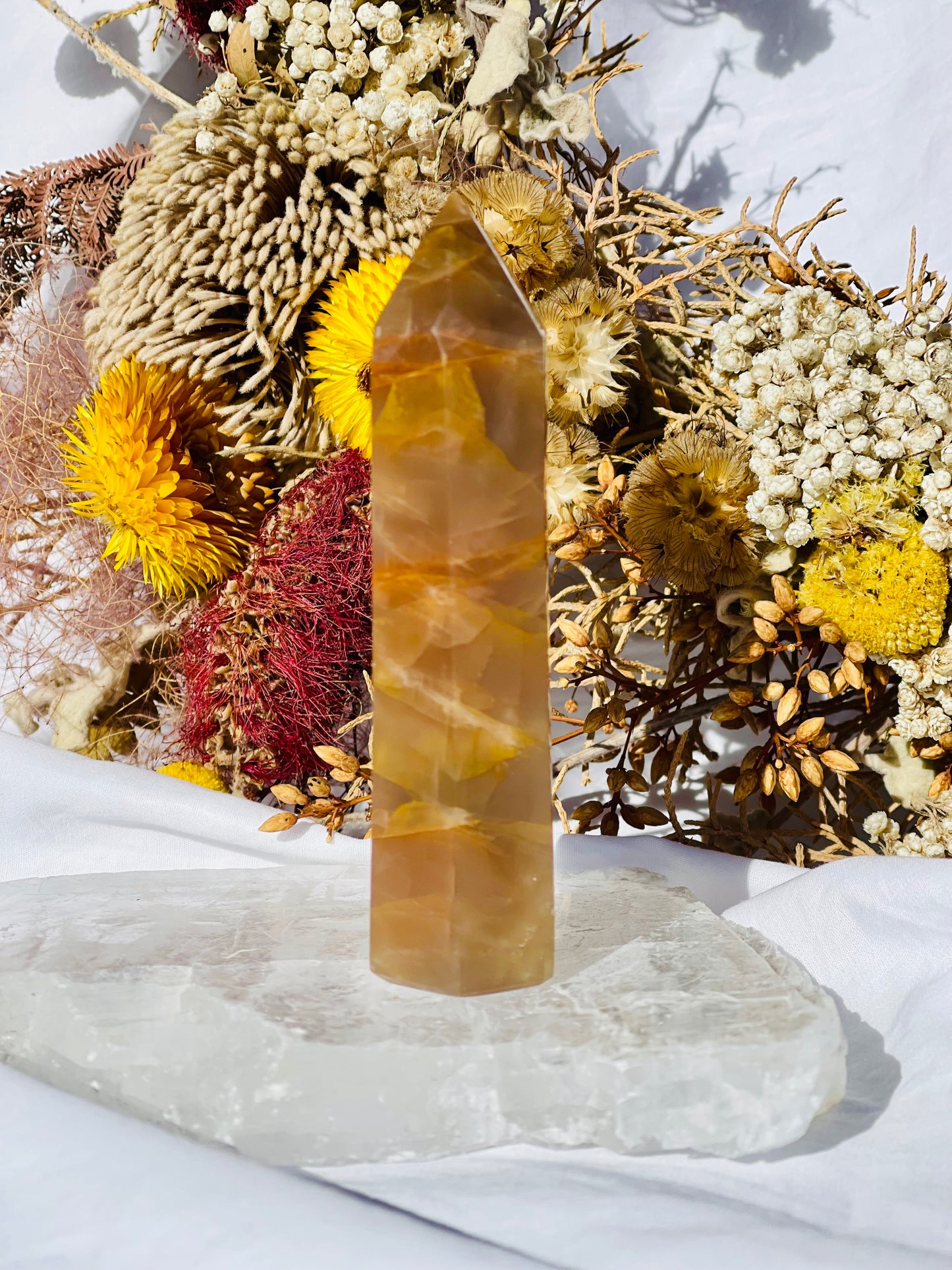 Peach Moonstone Point