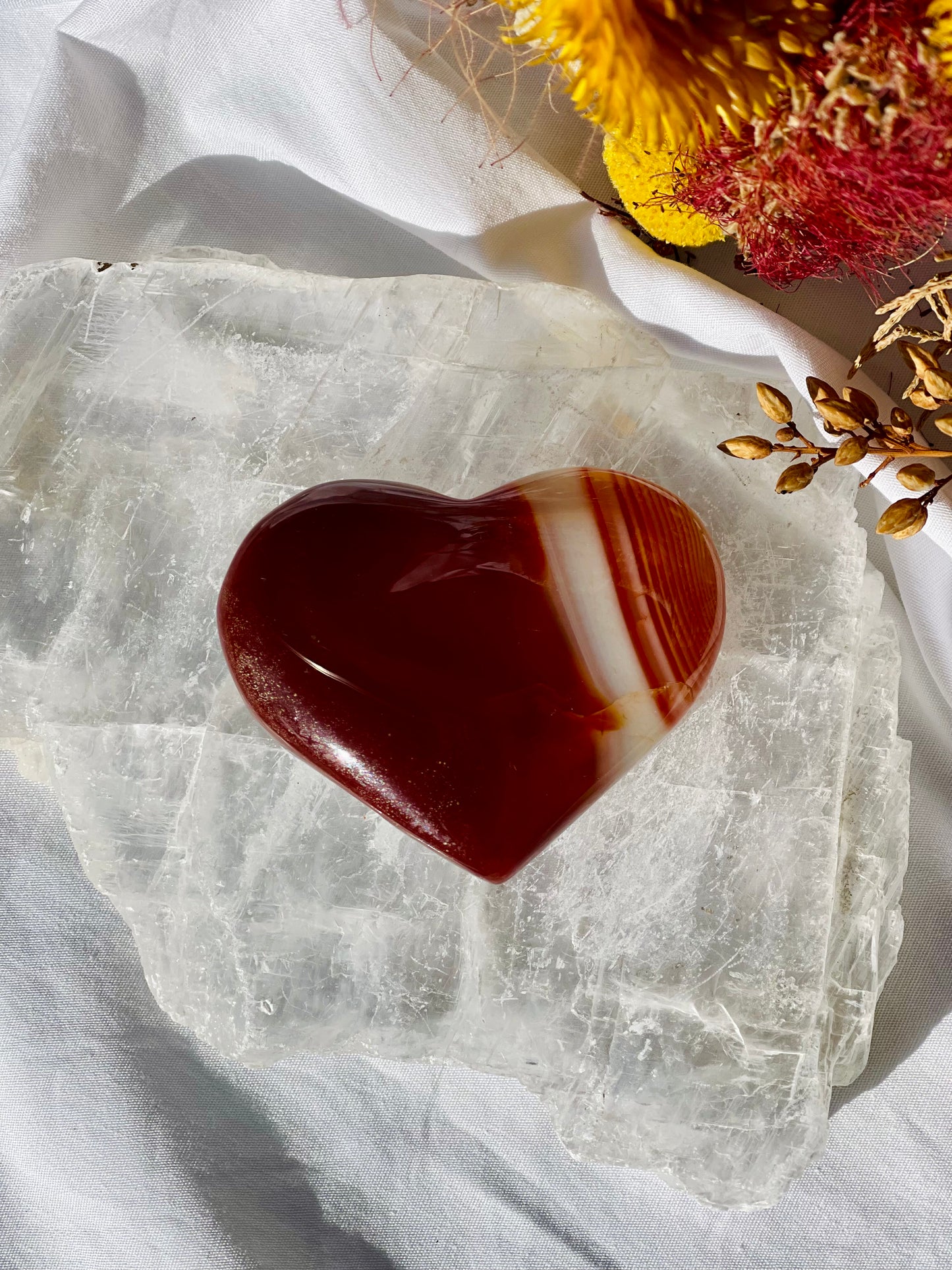 Carnelian Heart D