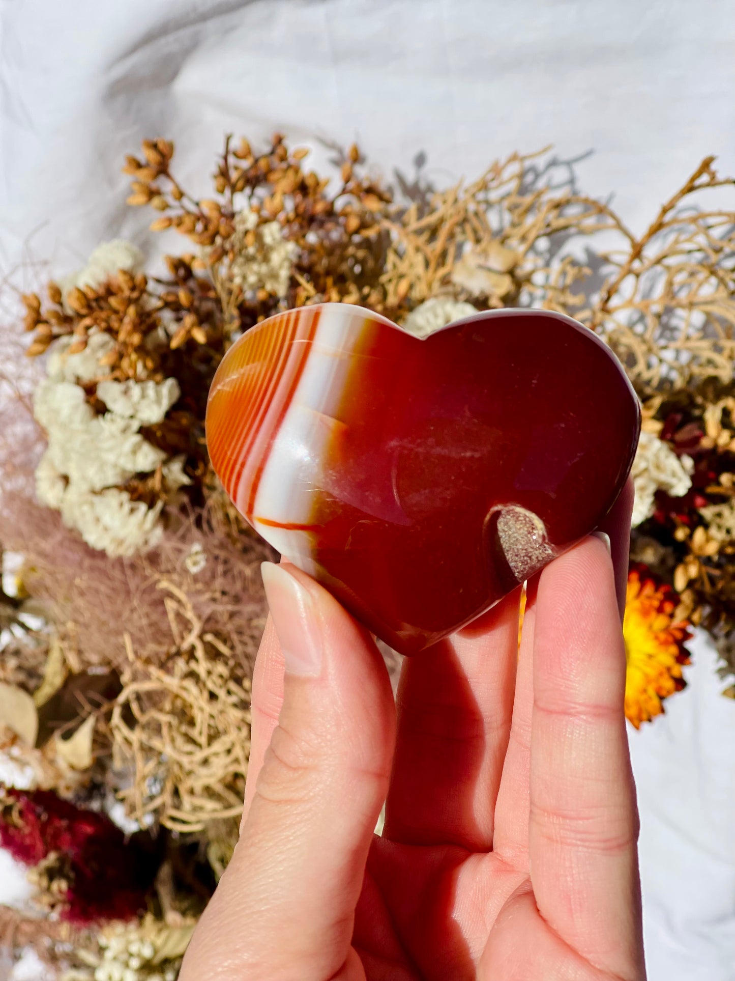 Carnelian Heart D
