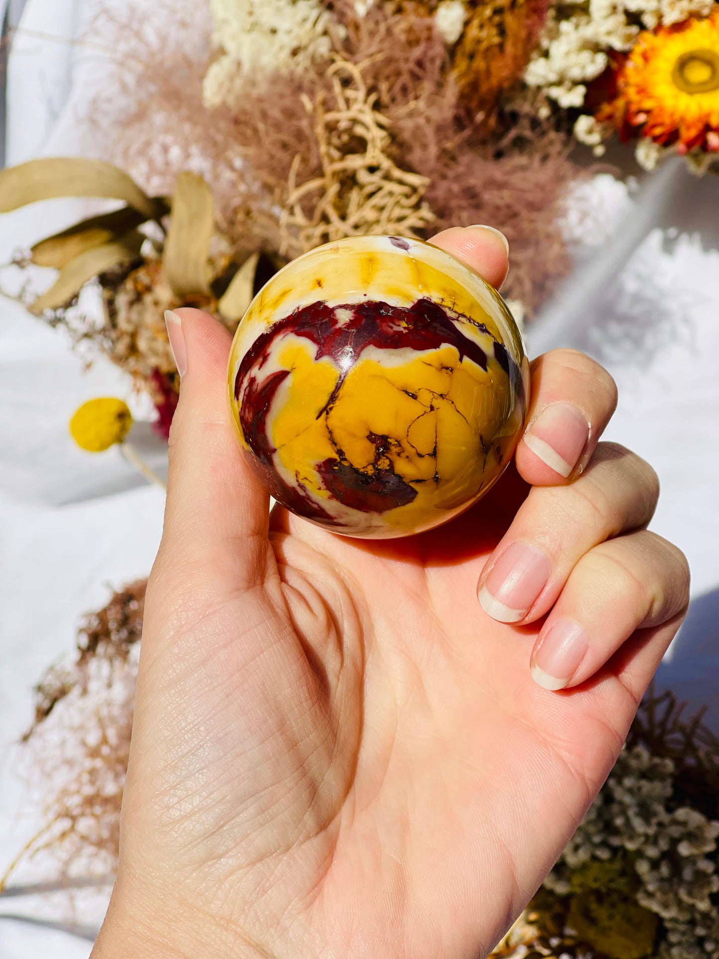 Mookaite Sphere