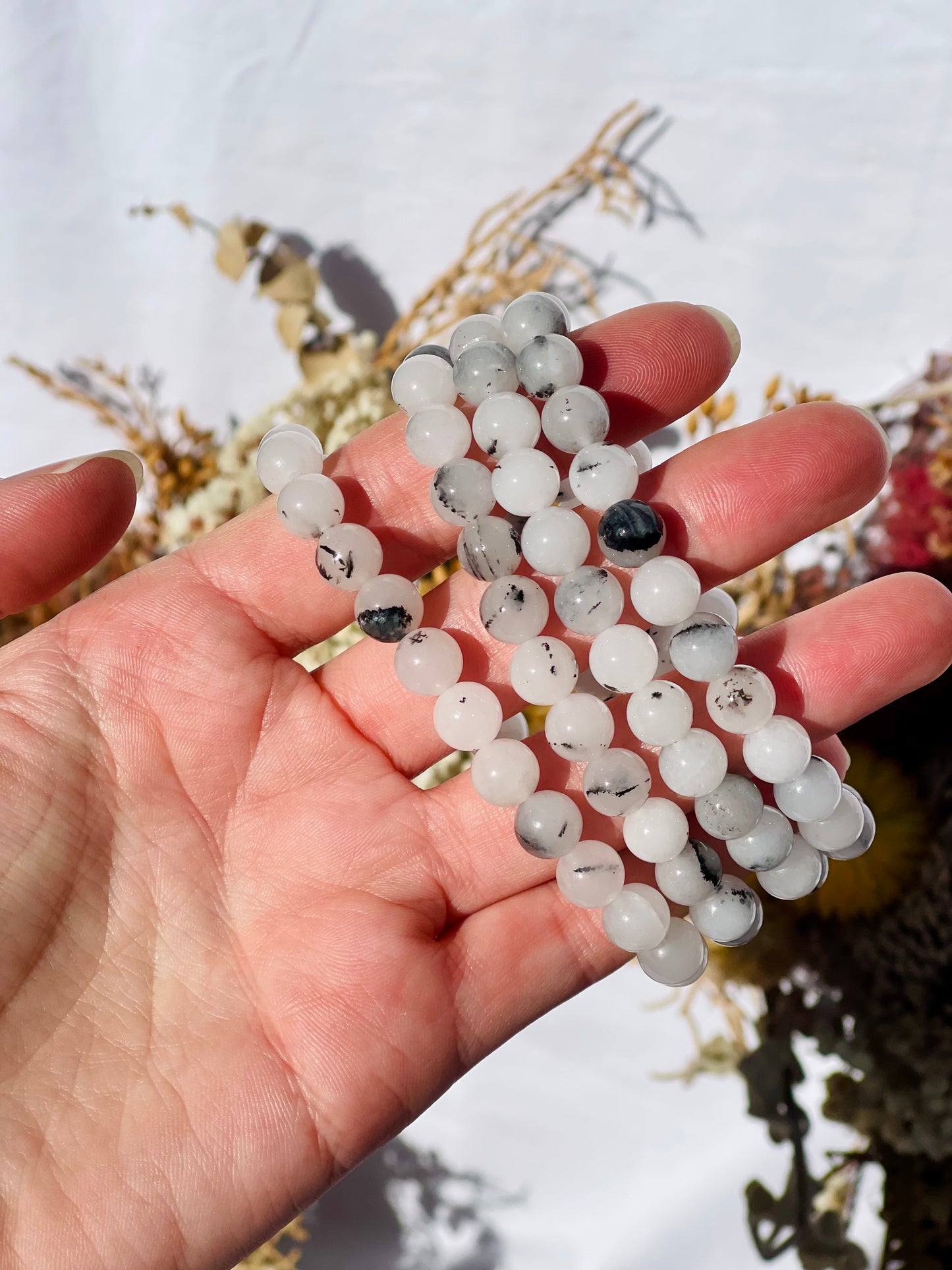 Dendritic Quartz Bracelet