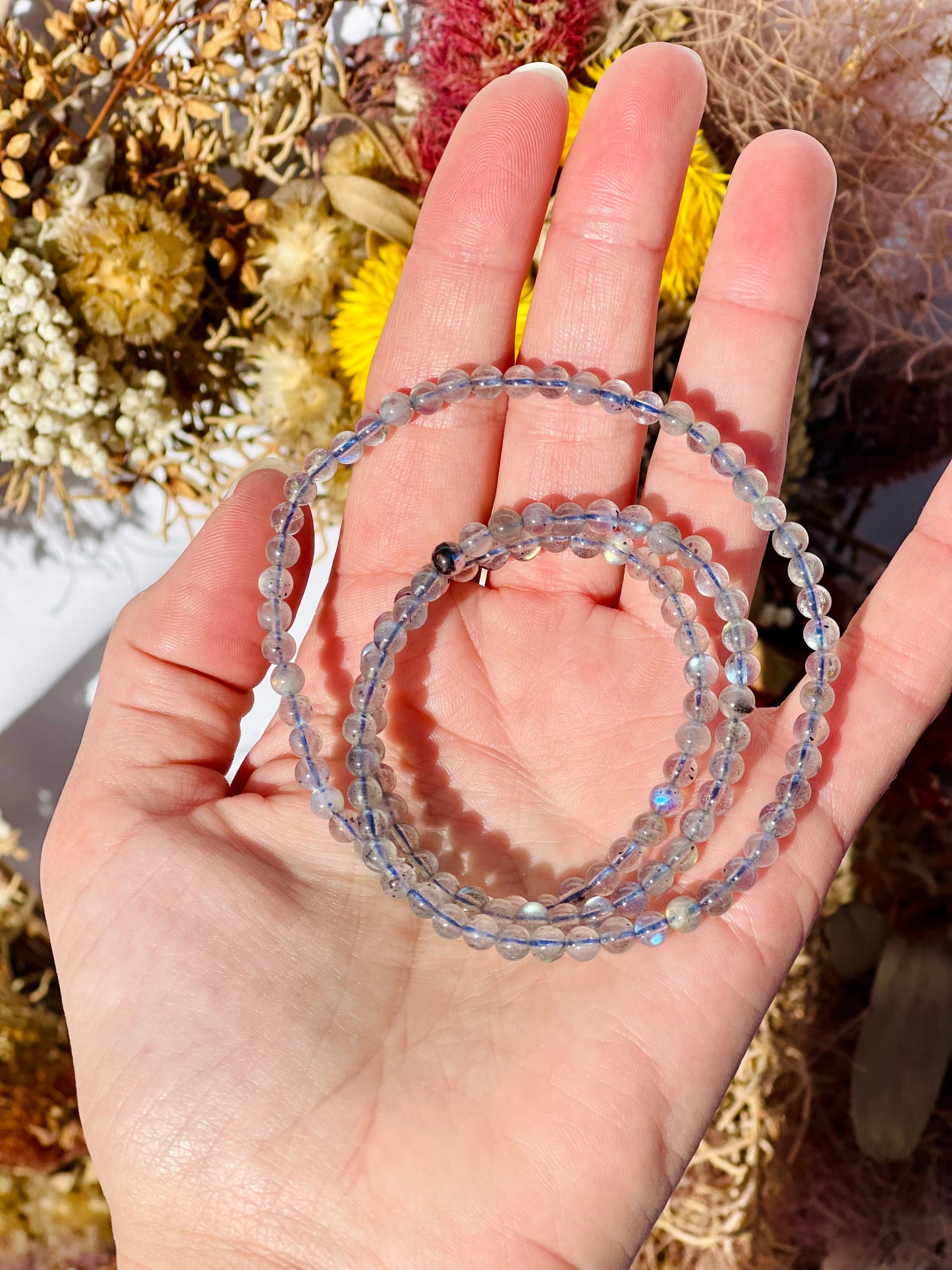 Labradorite Wrap Bracelet