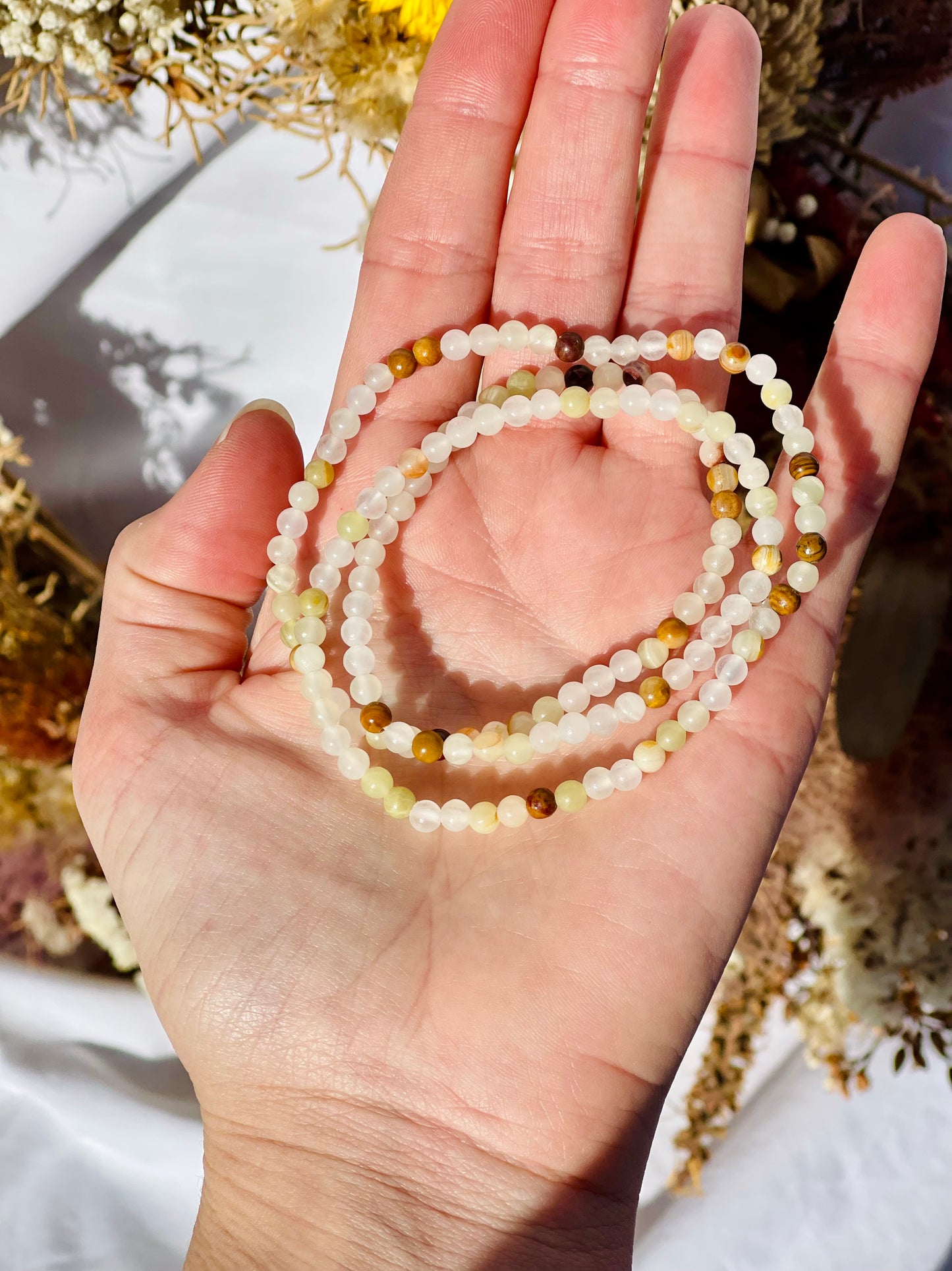 Afghanistan Jade Wrap Bracelet