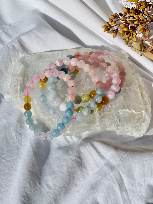 Morganite Bracelet B | High Grade