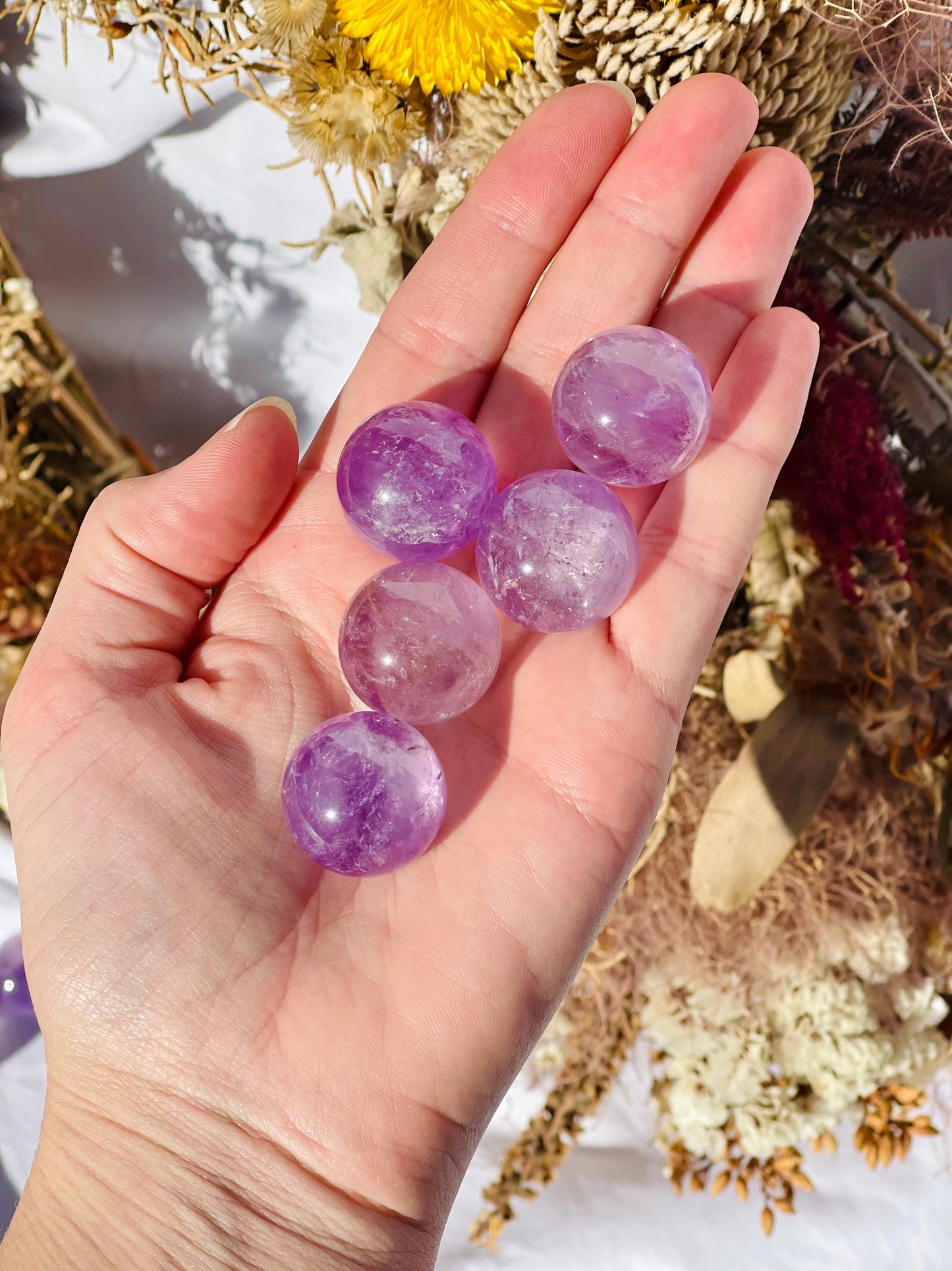 Ametrine Mini Sphere