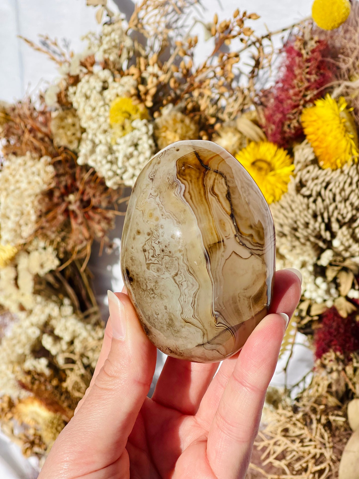 Sardonyx Palmstone