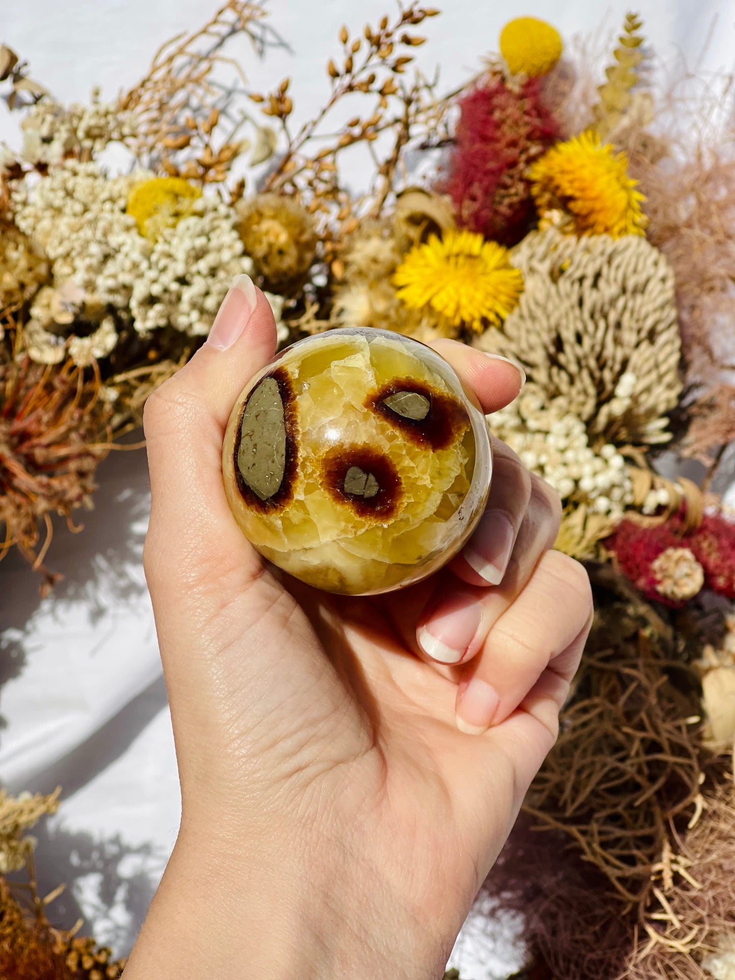 Septarian Dragon Stone Sphere