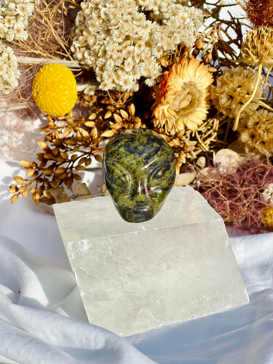 Bloodstone Alien Head