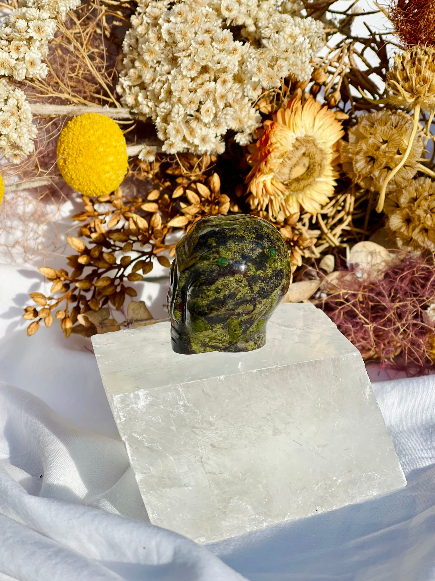 Bloodstone Alien Head