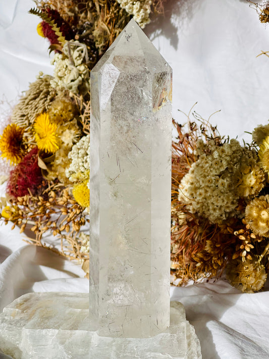 Rutile Quartz Point