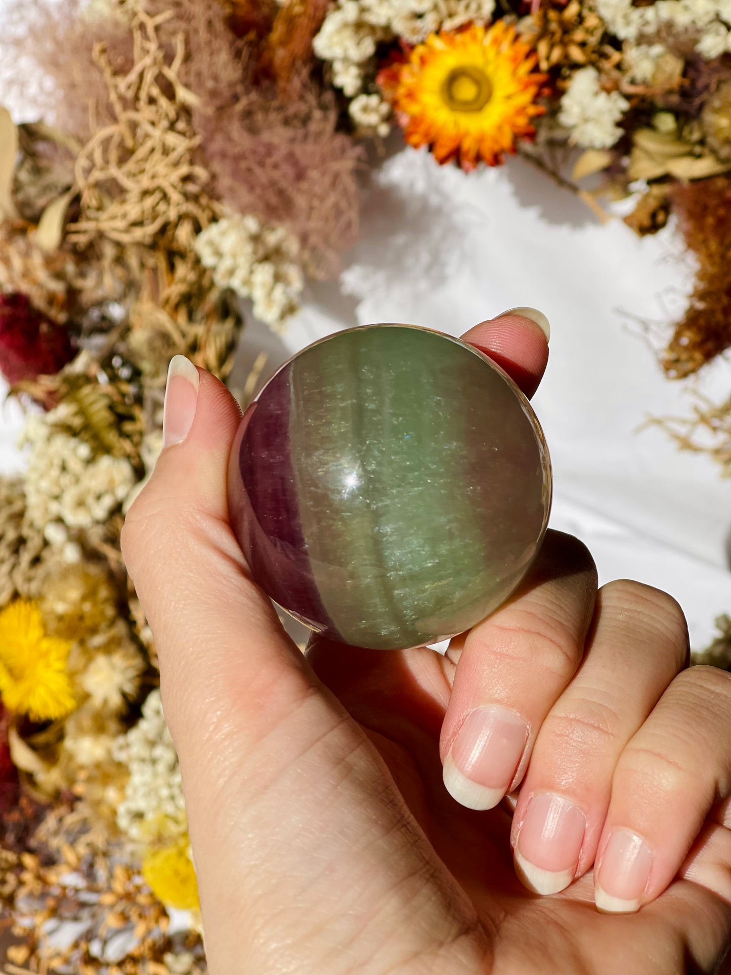 Candy Fluorite Sphere C