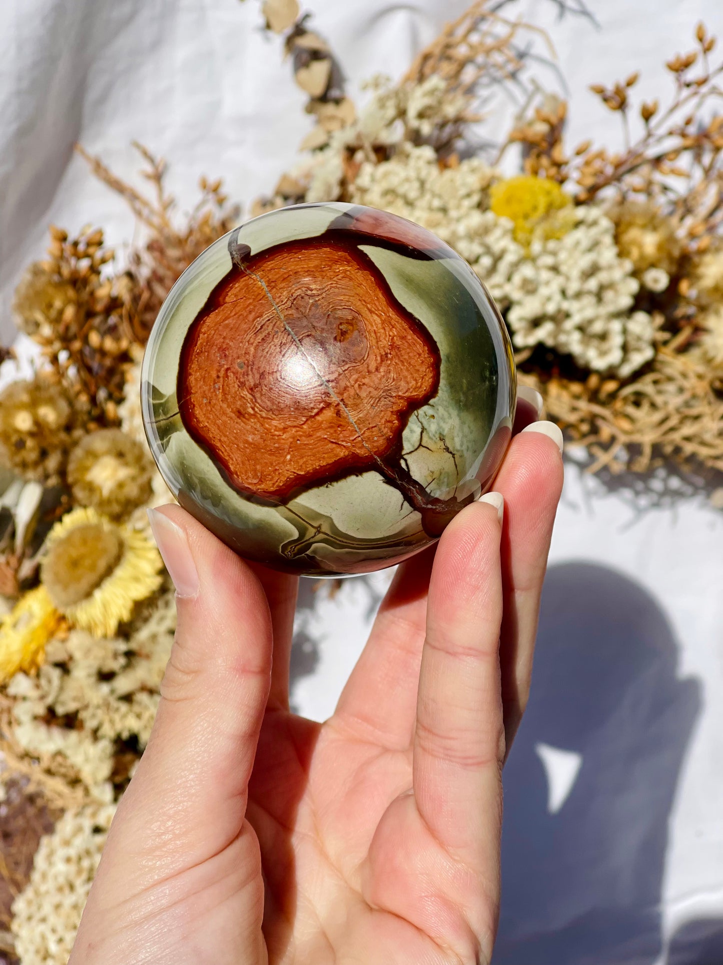 Polychrome Jasper Sphere B