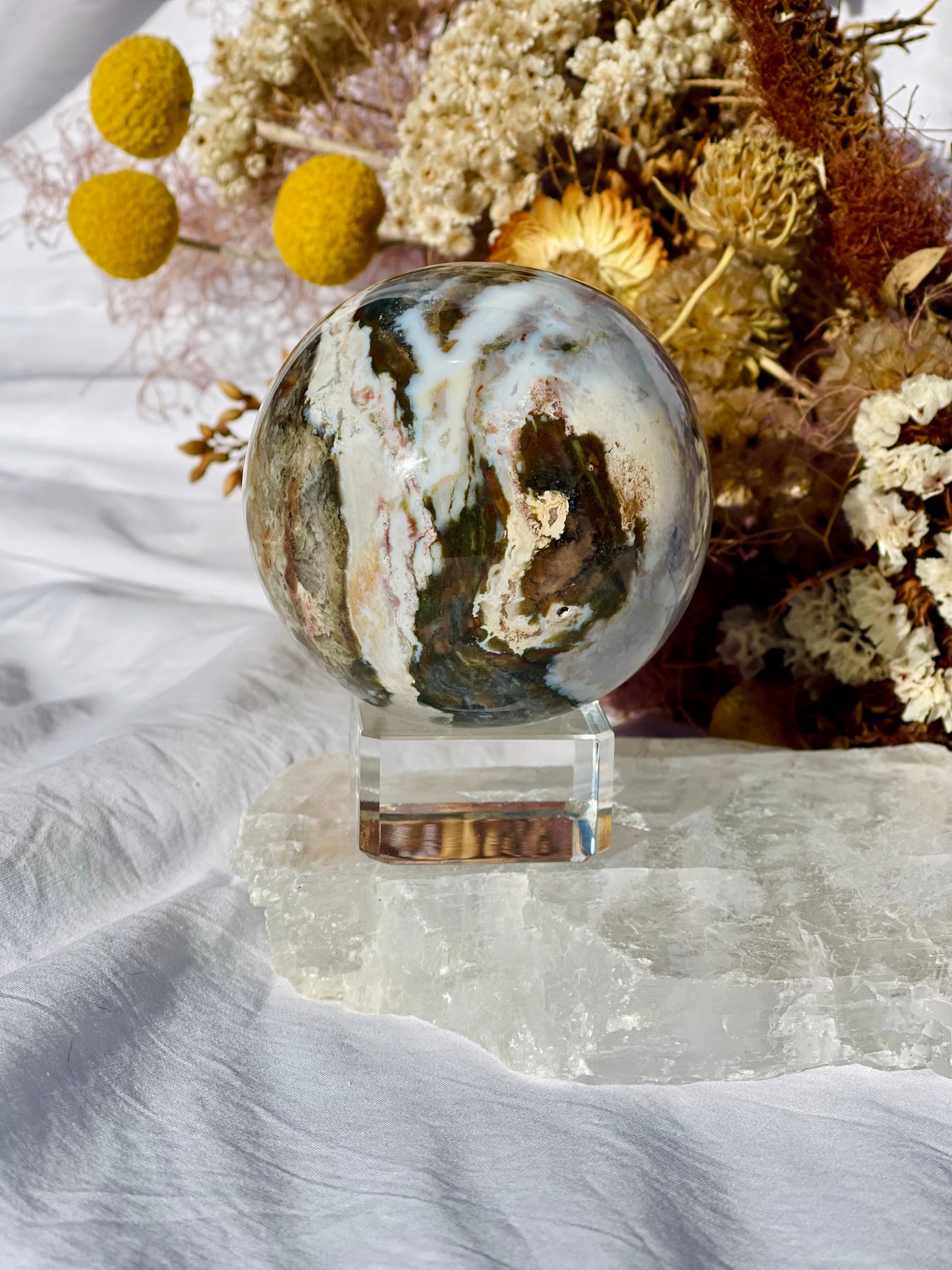 Ocean Jasper Sphere