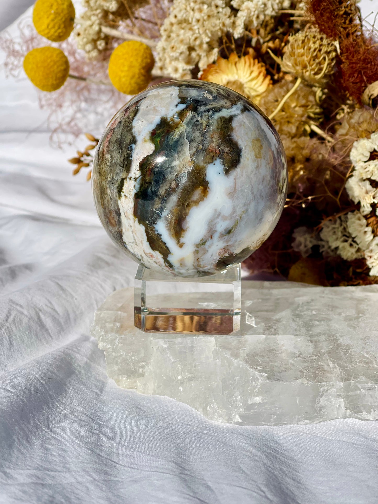 Ocean Jasper Sphere