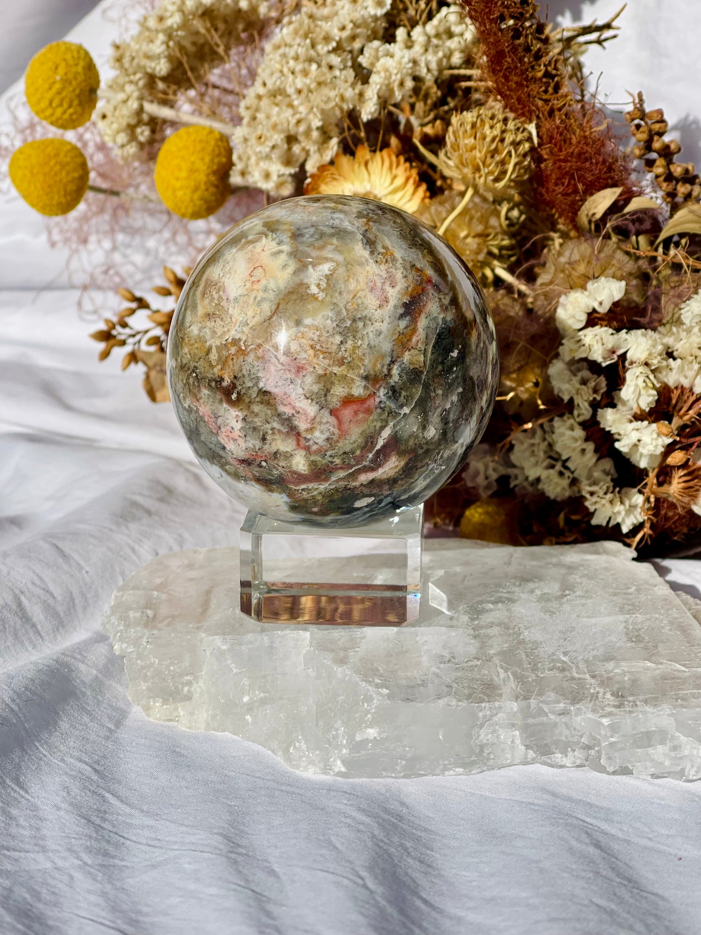 Ocean Jasper Sphere