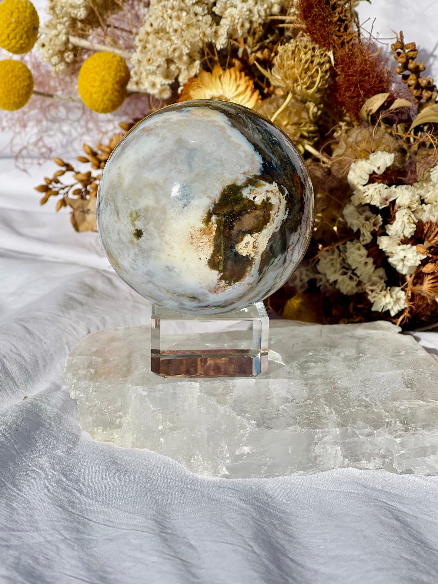 Ocean Jasper Sphere
