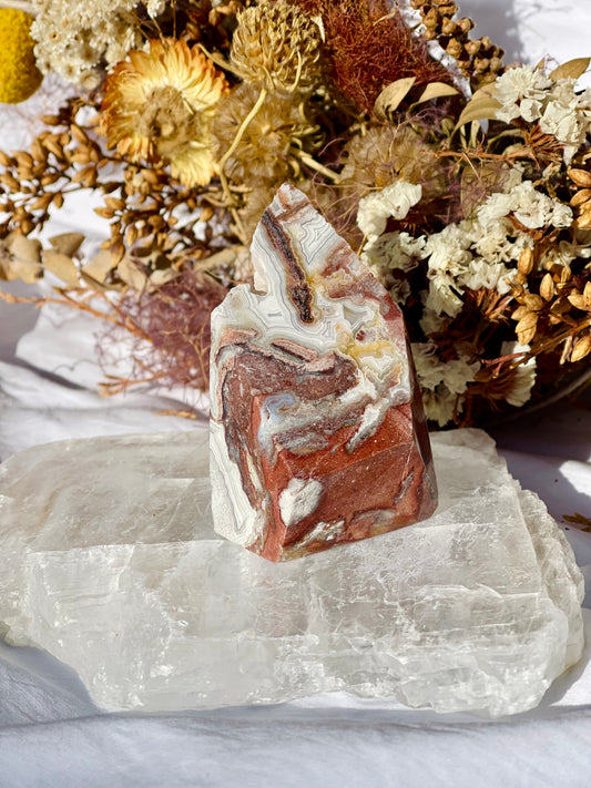 Mexican lace Agate Freeform A